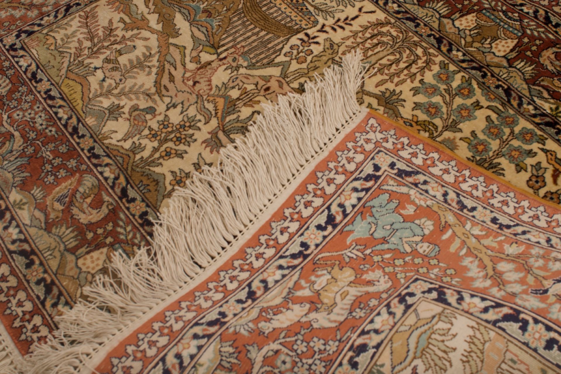 Ghom Seide | Ghom silk carpet Iran - Bild 4 aus 5