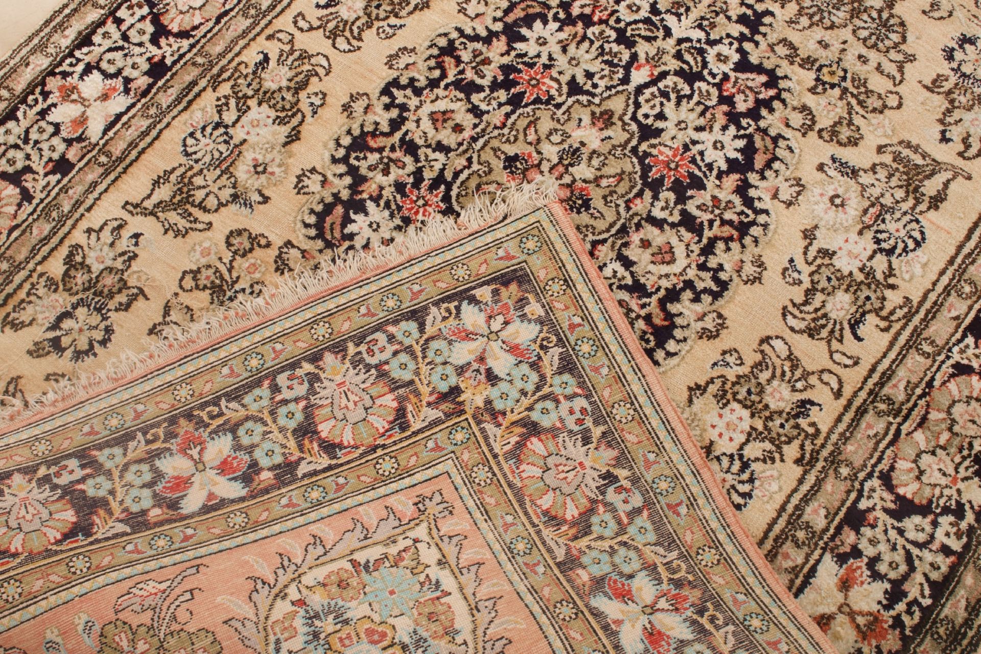 Ghom Seidenteppich Iran | Ghom silk carpet Iran - Image 4 of 6