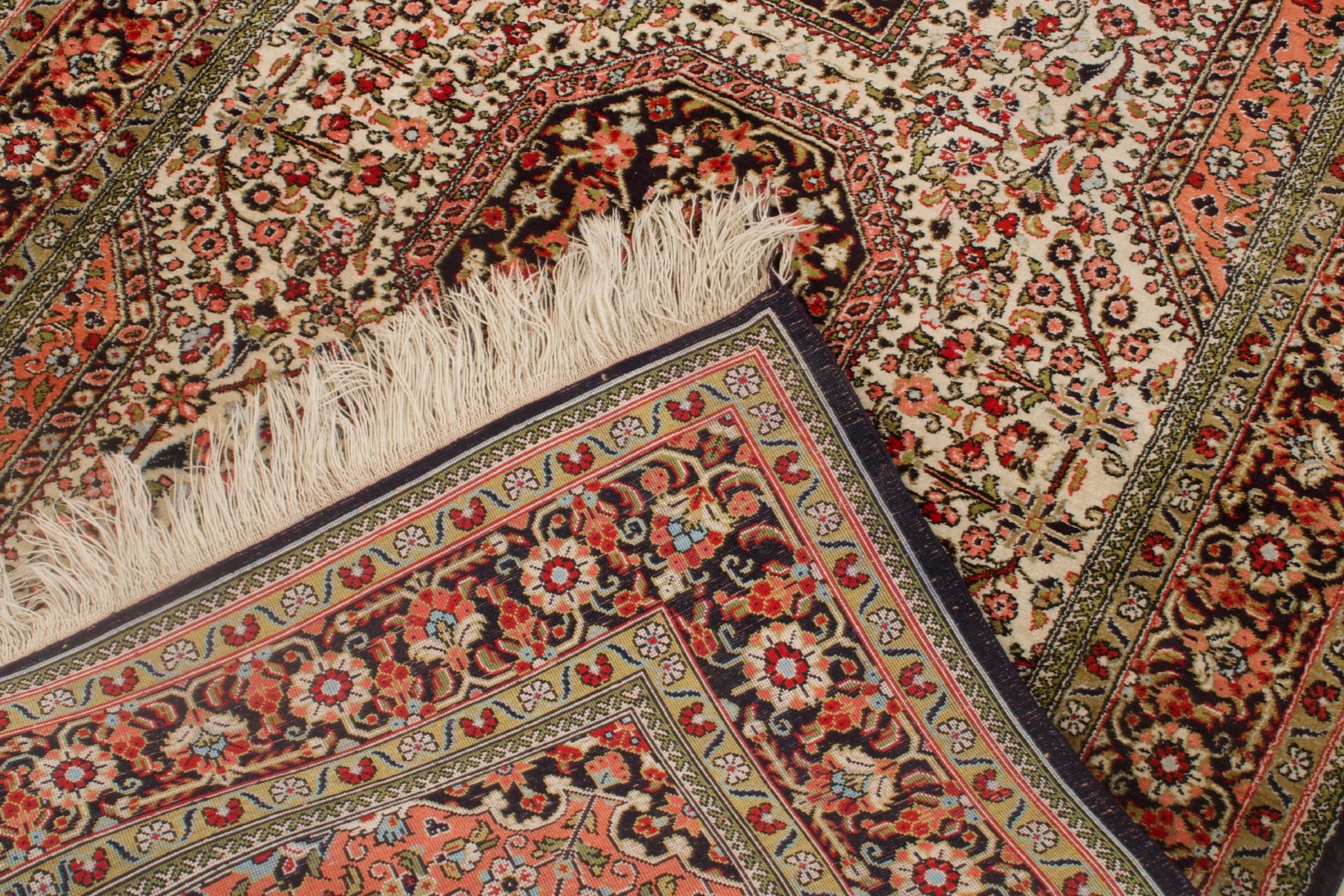 Ghom Seidenteppich Persien | Ghom silk carpet Iran - Bild 4 aus 5