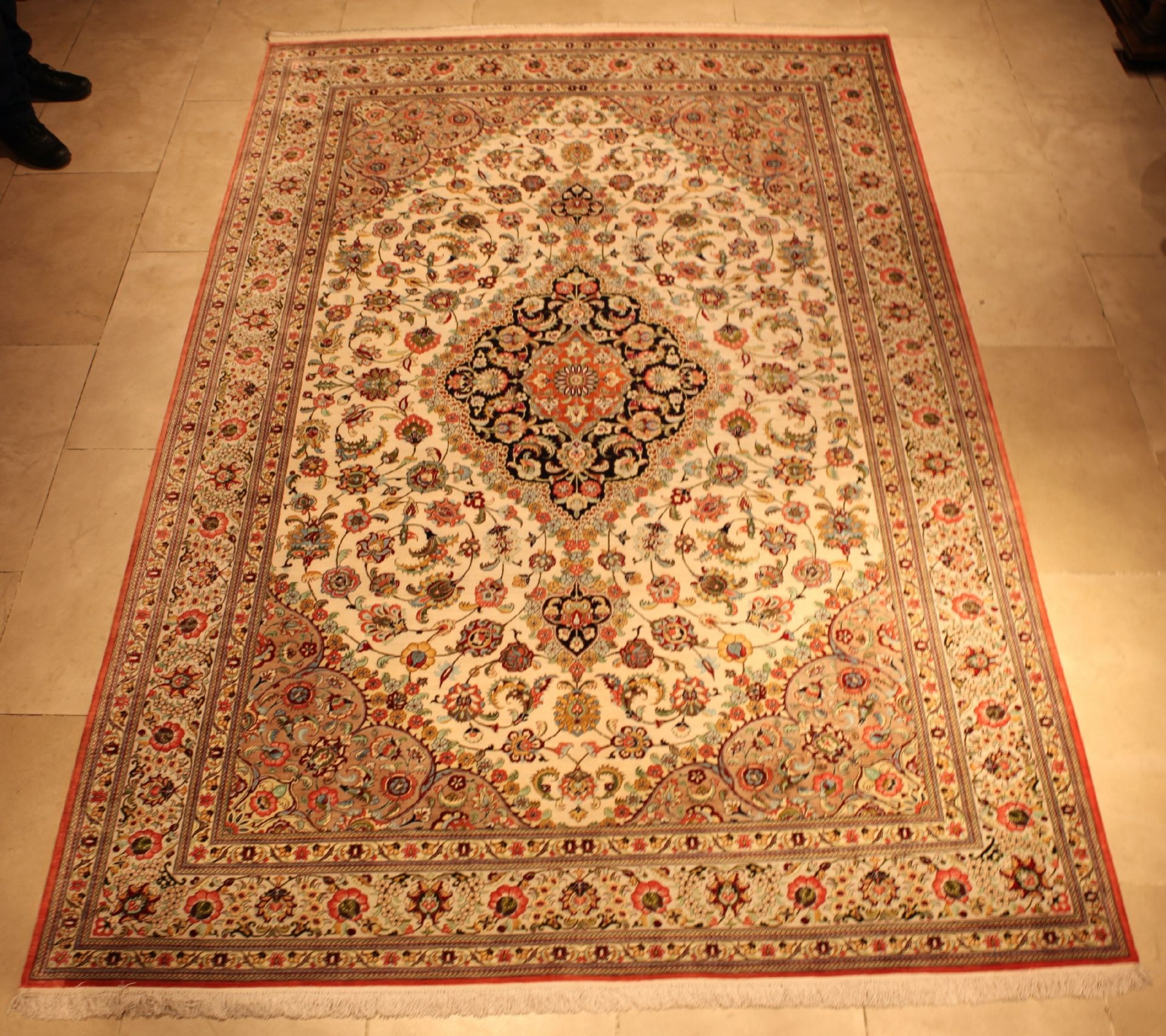 Ghom Seidenteppich Persien | Ghom silk carpet Iran