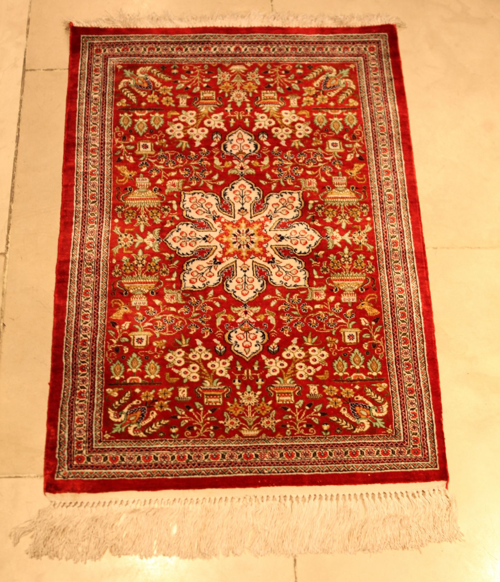 Ghom Seidenteppich Iran | Ghom silk carpet Iran