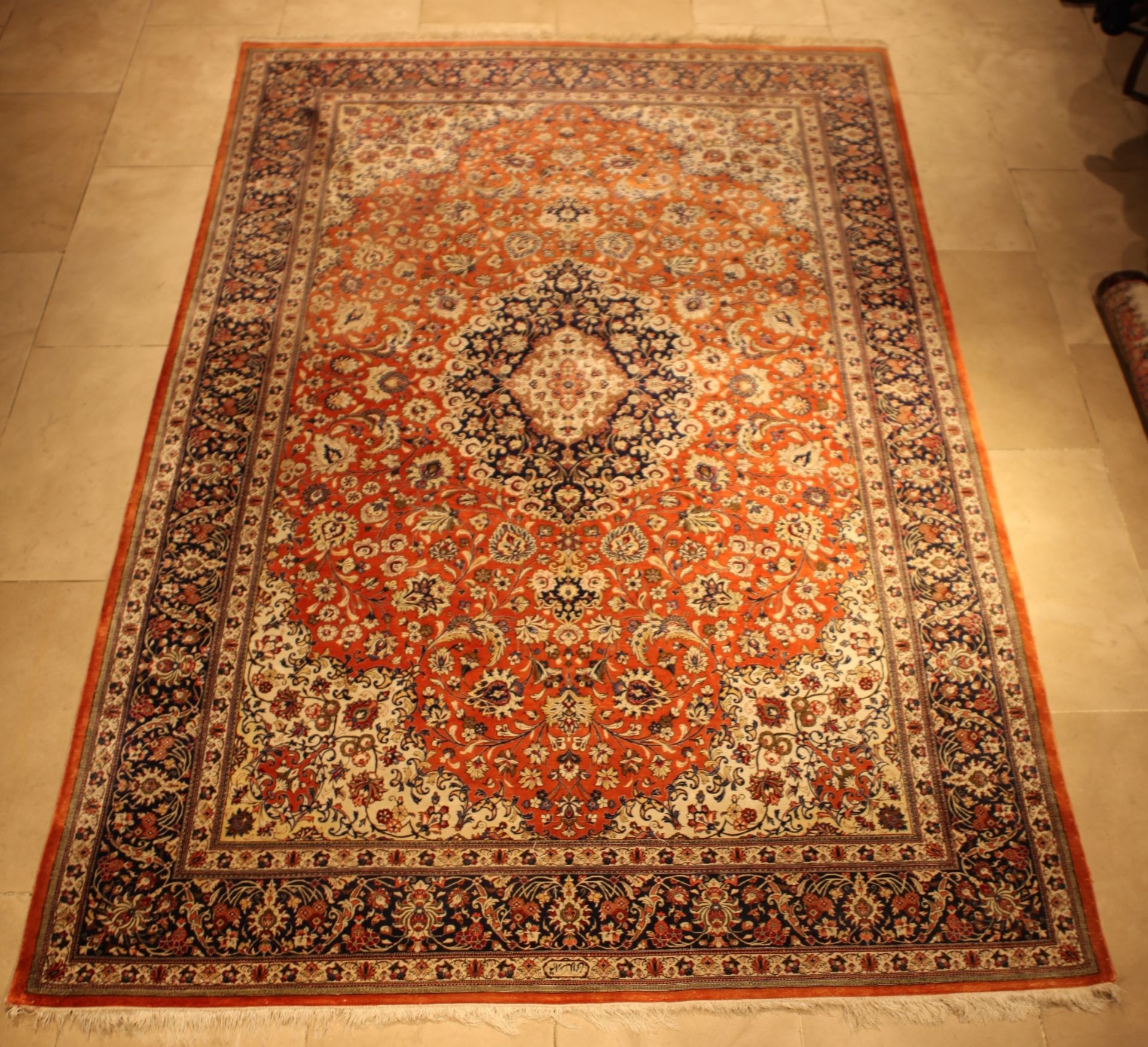 Ghom Seidenteppich Iran | Ghom silk carpet Iran