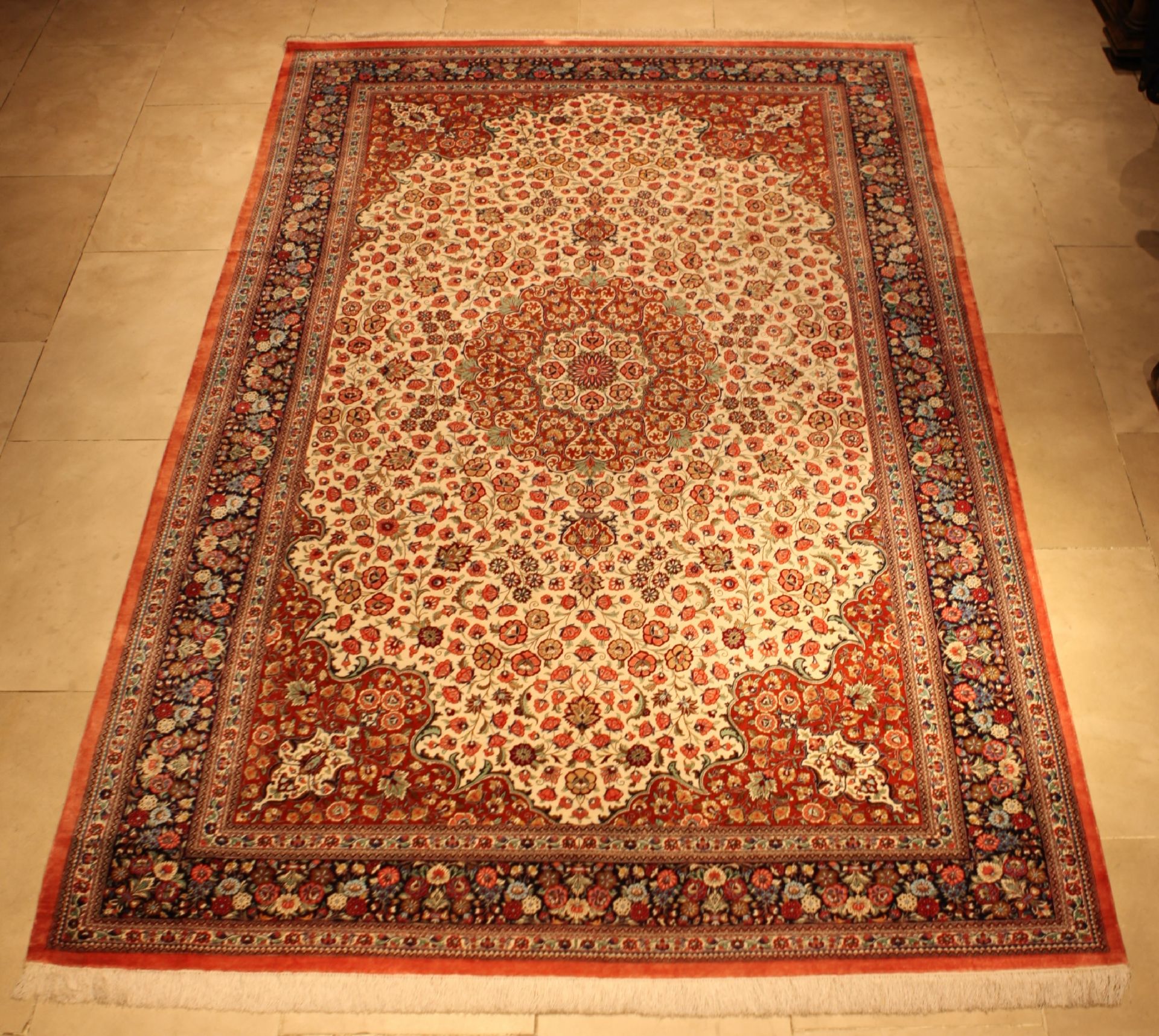 Ghom Seidenteppich Iran | Ghom silk carpet Iran