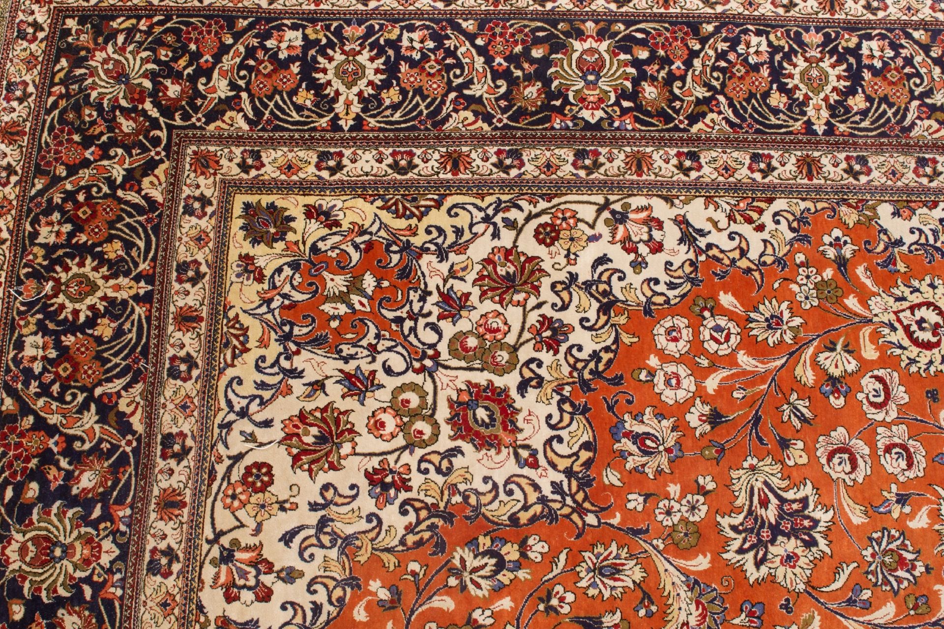 Ghom Seidenteppich Iran | Ghom silk carpet Iran - Image 4 of 6