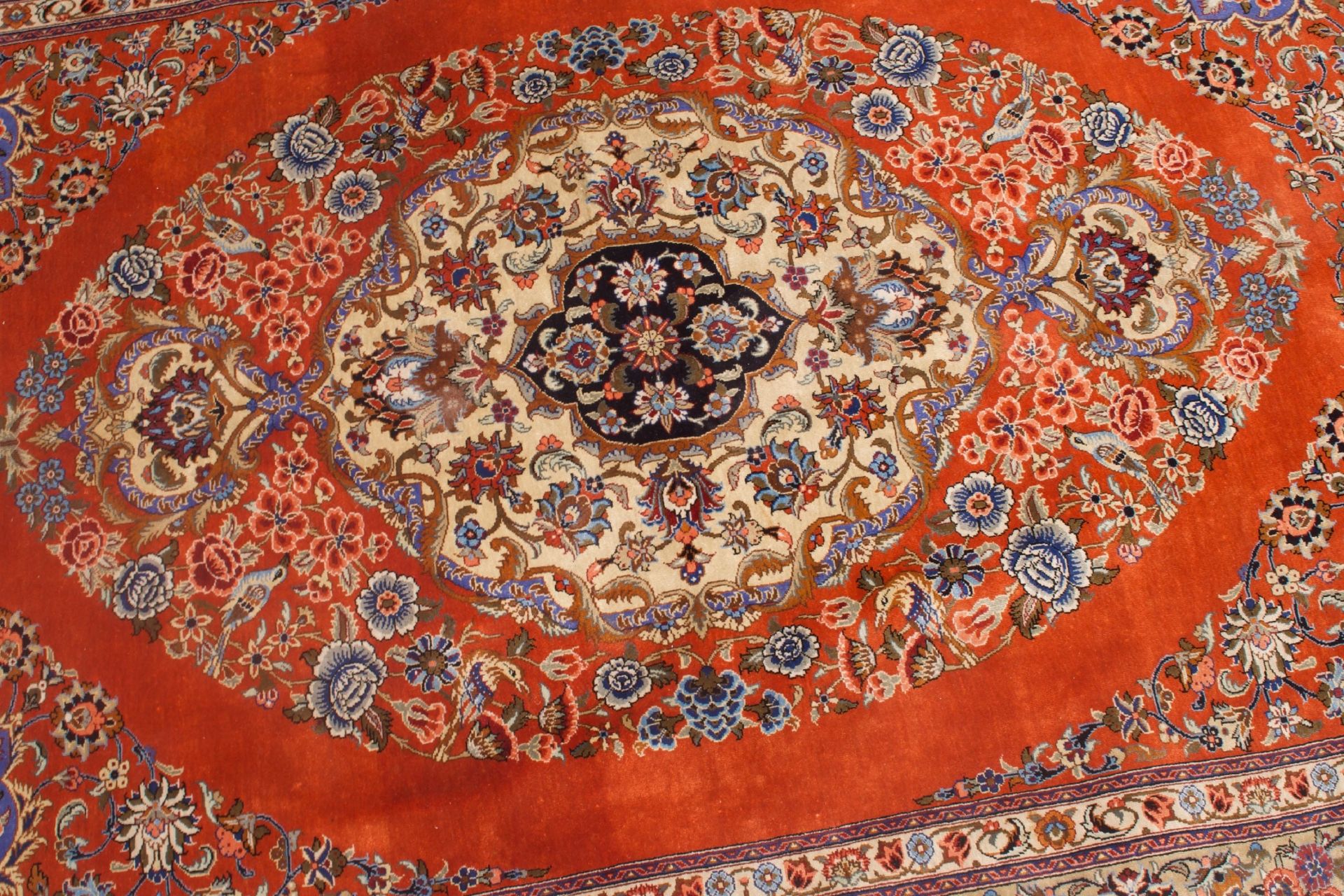 Ghom Seidenteppich Iran | Ghom silk carpet Iran - Bild 2 aus 5