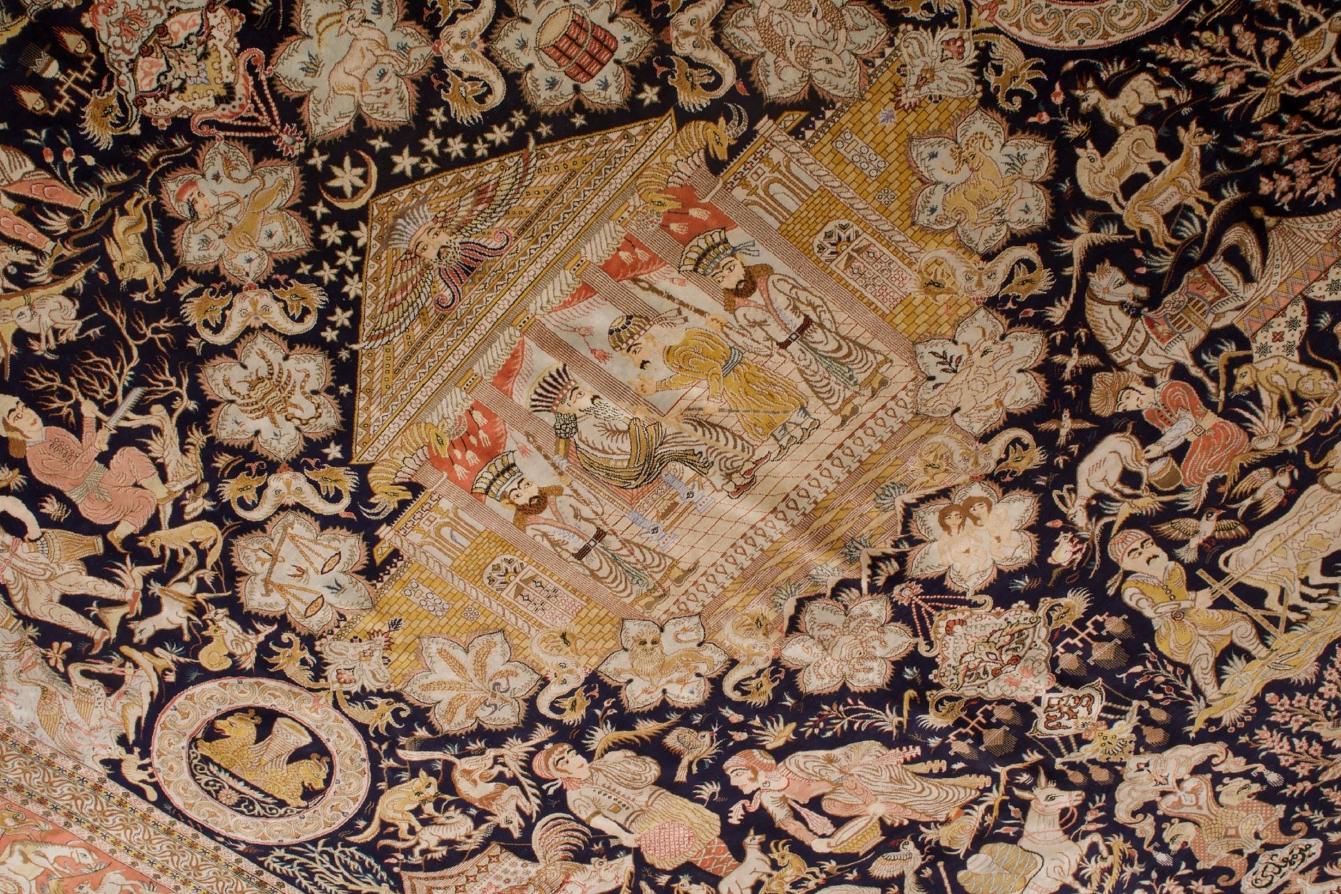 Ghom Seidenteppich Iran | Ghom silk carpet Iran - Bild 7 aus 7