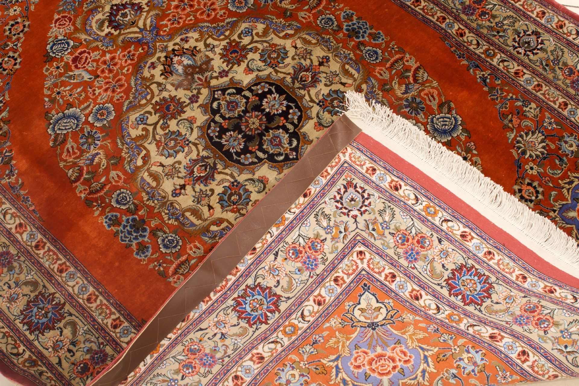 Ghom Seidenteppich Iran | Ghom silk carpet Iran - Bild 4 aus 5