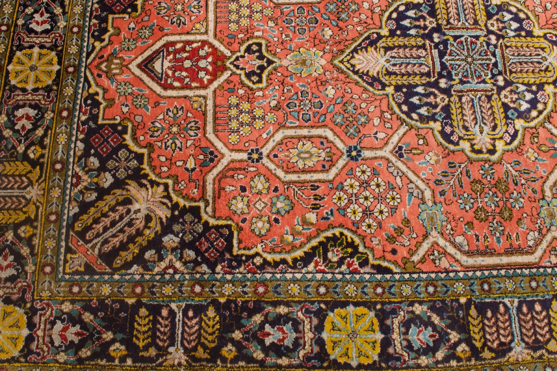 Ghom Seidenteppich Iran | Ghom silk carpet Iran - Image 3 of 5