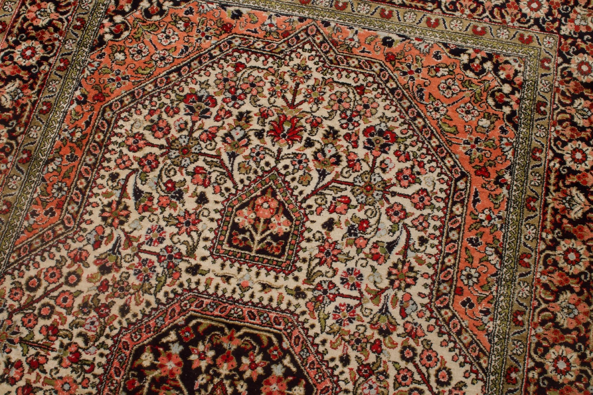 Ghom Seidenteppich Persien | Ghom silk carpet Iran - Image 5 of 5