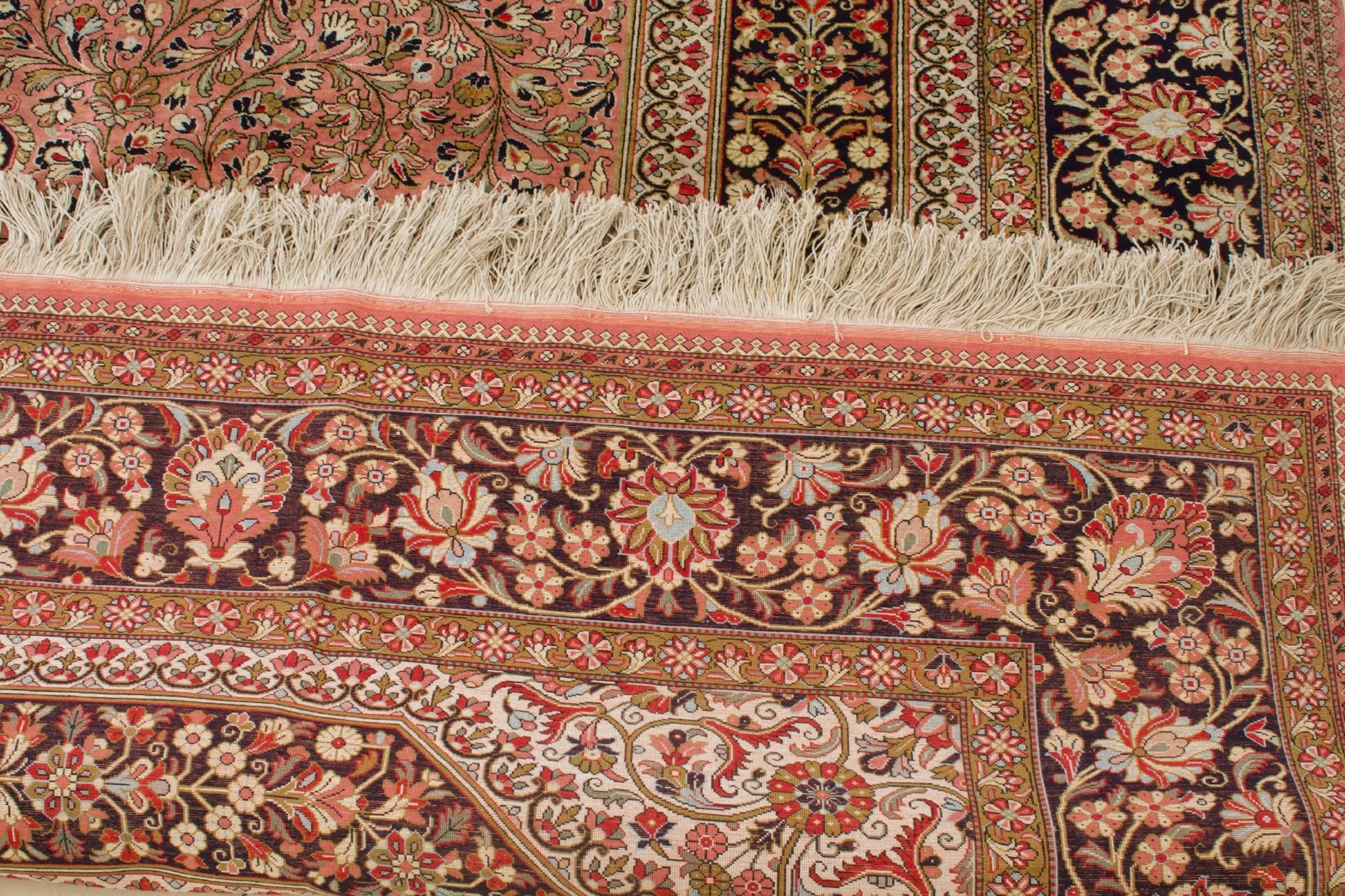 Ghom Seidenteppich Iran | Ghom silk carpet Iran - Image 4 of 5