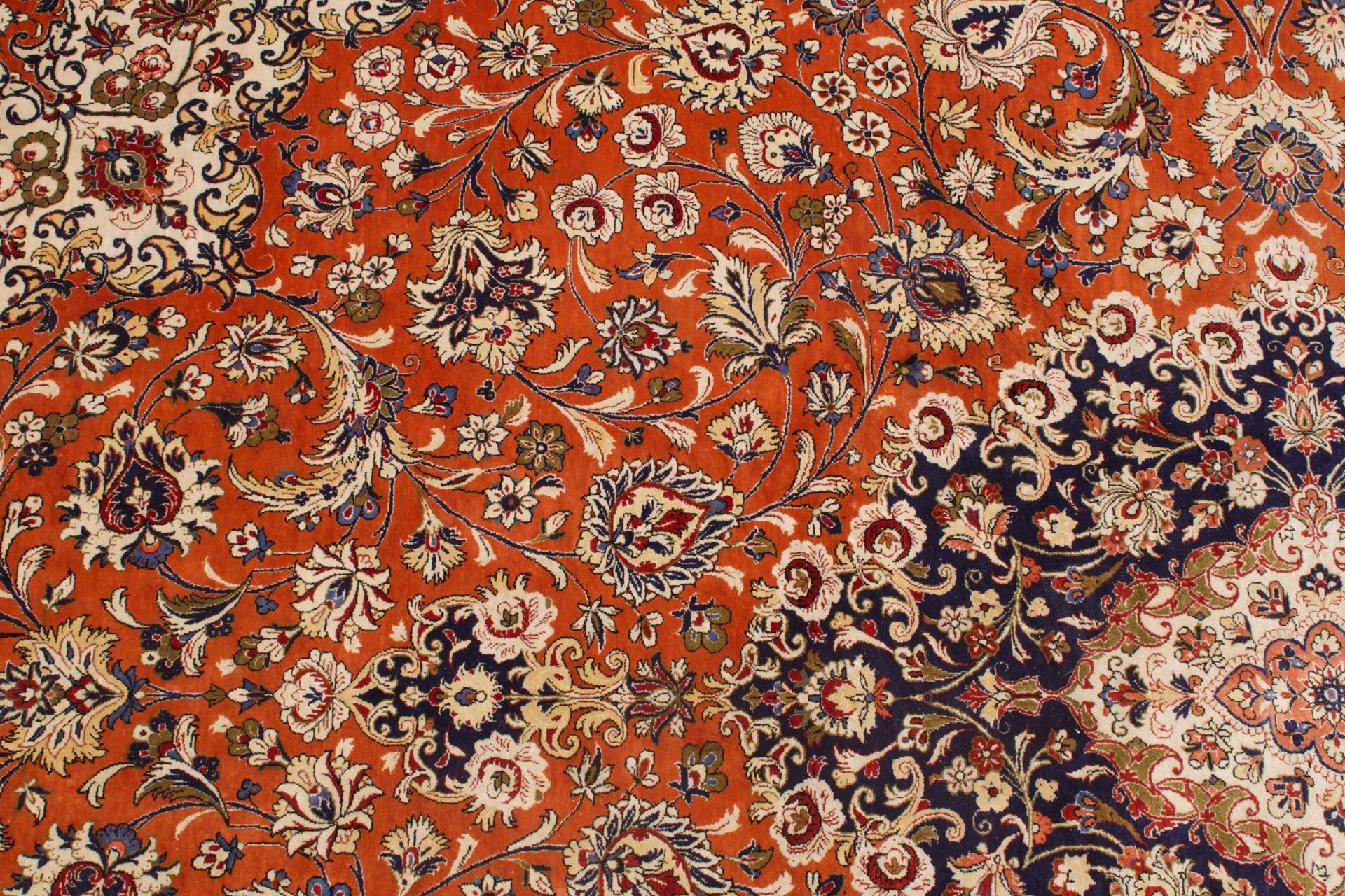 Ghom Seidenteppich Iran | Ghom silk carpet Iran - Image 5 of 6