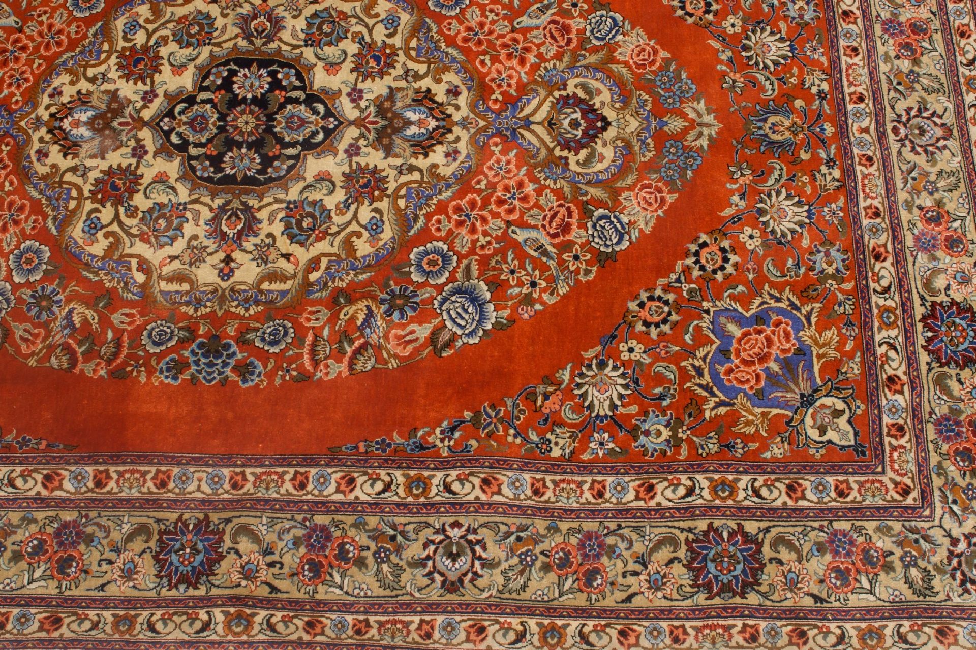 Ghom Seidenteppich Iran | Ghom silk carpet Iran - Bild 3 aus 5