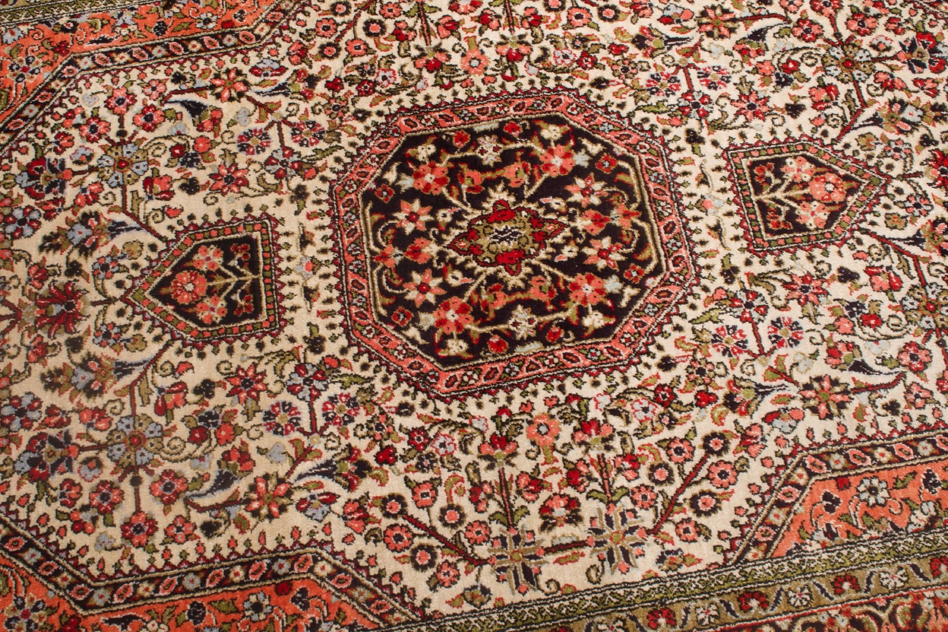 Ghom Seidenteppich Persien | Ghom silk carpet Iran - Bild 2 aus 5