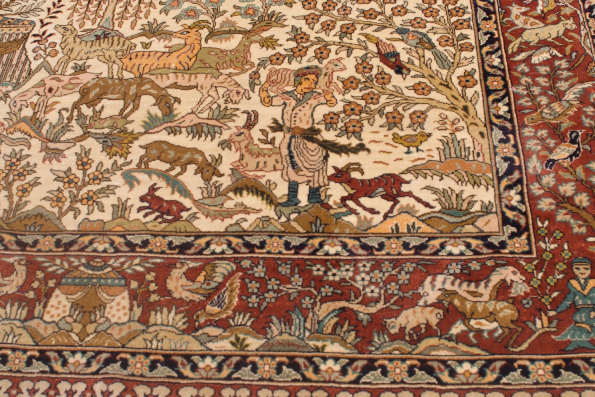 Ghom Seide | Ghom silk carpet Iran - Bild 3 aus 5