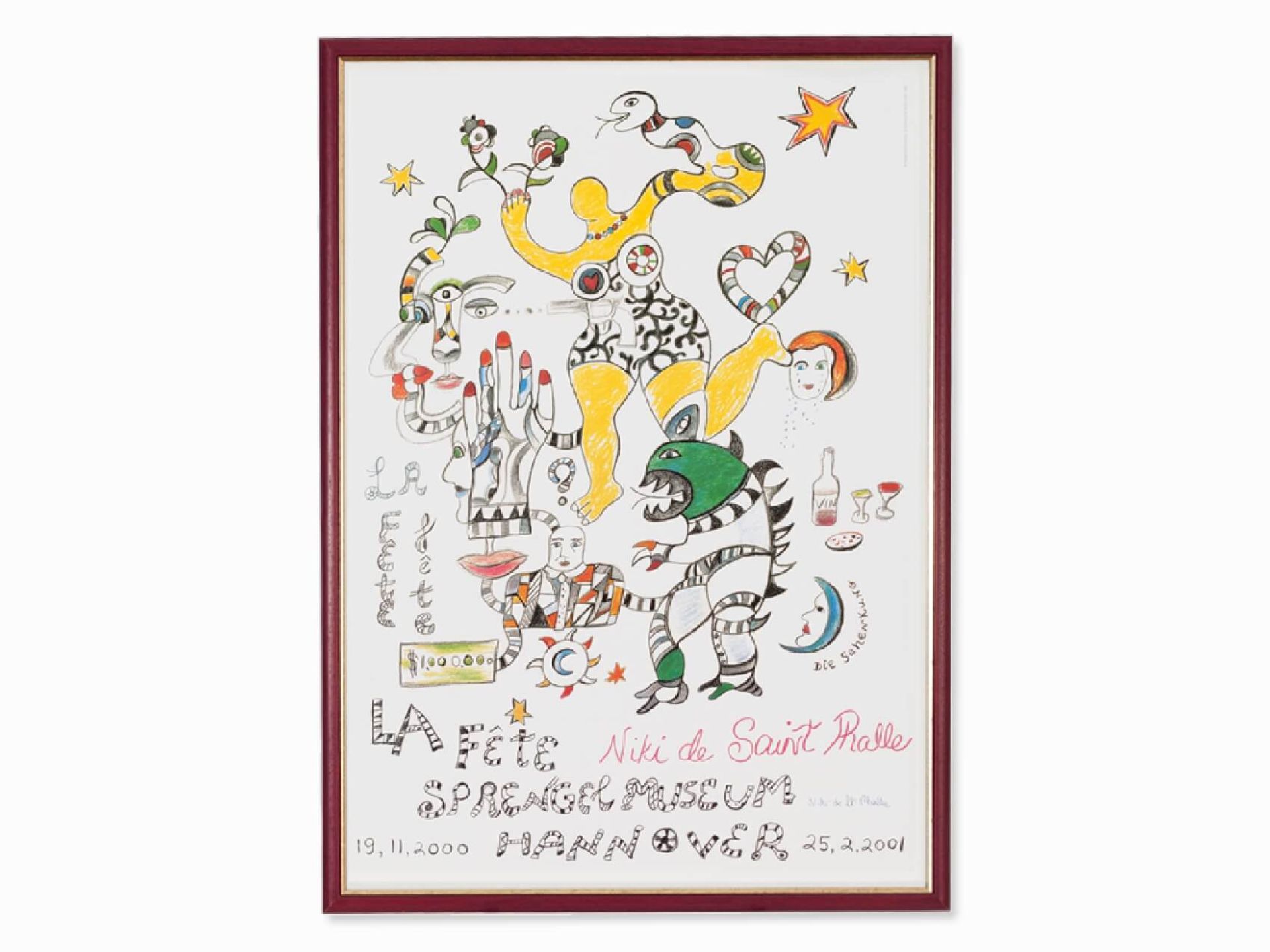 Niki de Saint Phalle* 1930–2002, La Fête, die Schenkung | Niki de Saint Phalle* 1930-2002, La Fête,