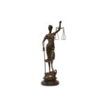 Alois Mayer 1855-1936, Reproduktion Justicia | Alois Mayer 1855-1936, Lady Justice Reproduction
