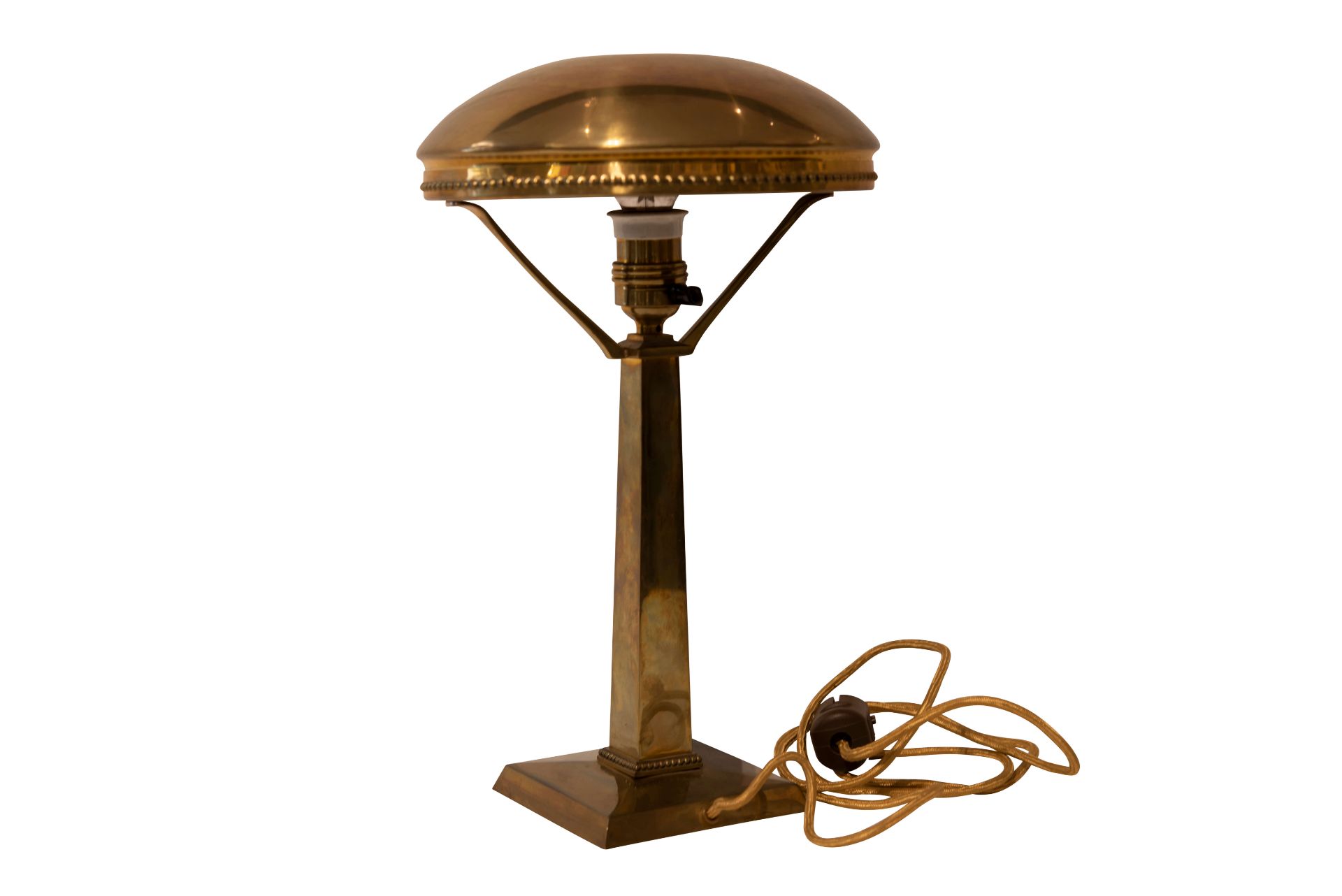Art Deco Schwammel Tischlampe | Art Deco Sponge Table Lamp - Image 2 of 5