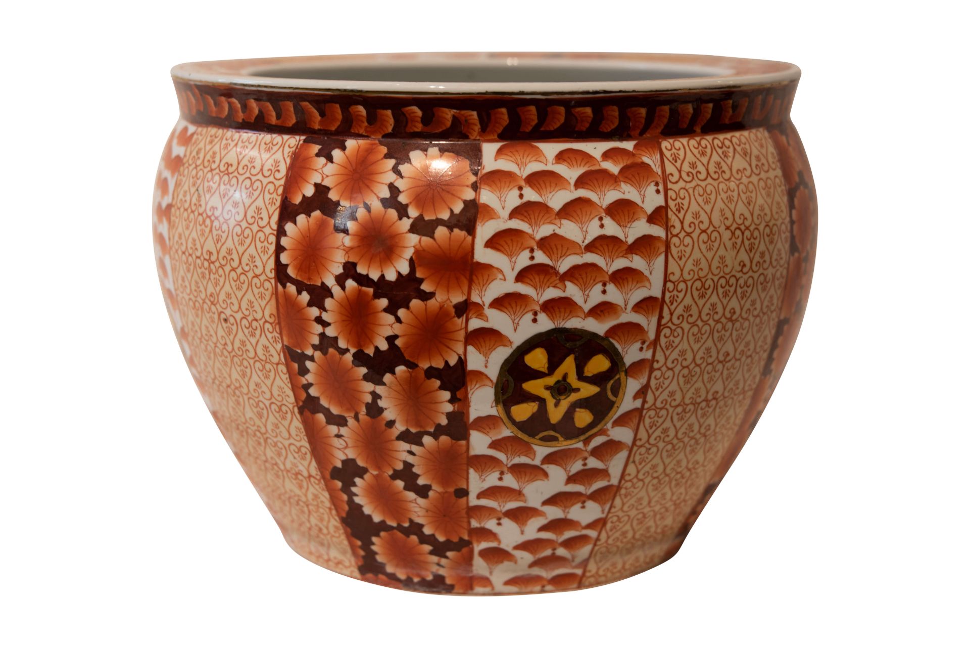 Keramikgefäß (Fischtopf) Blumenmotive Asiatisch 20 Jahrhundert | Ceramic Vessel With Asian Floral Mo - Image 2 of 5