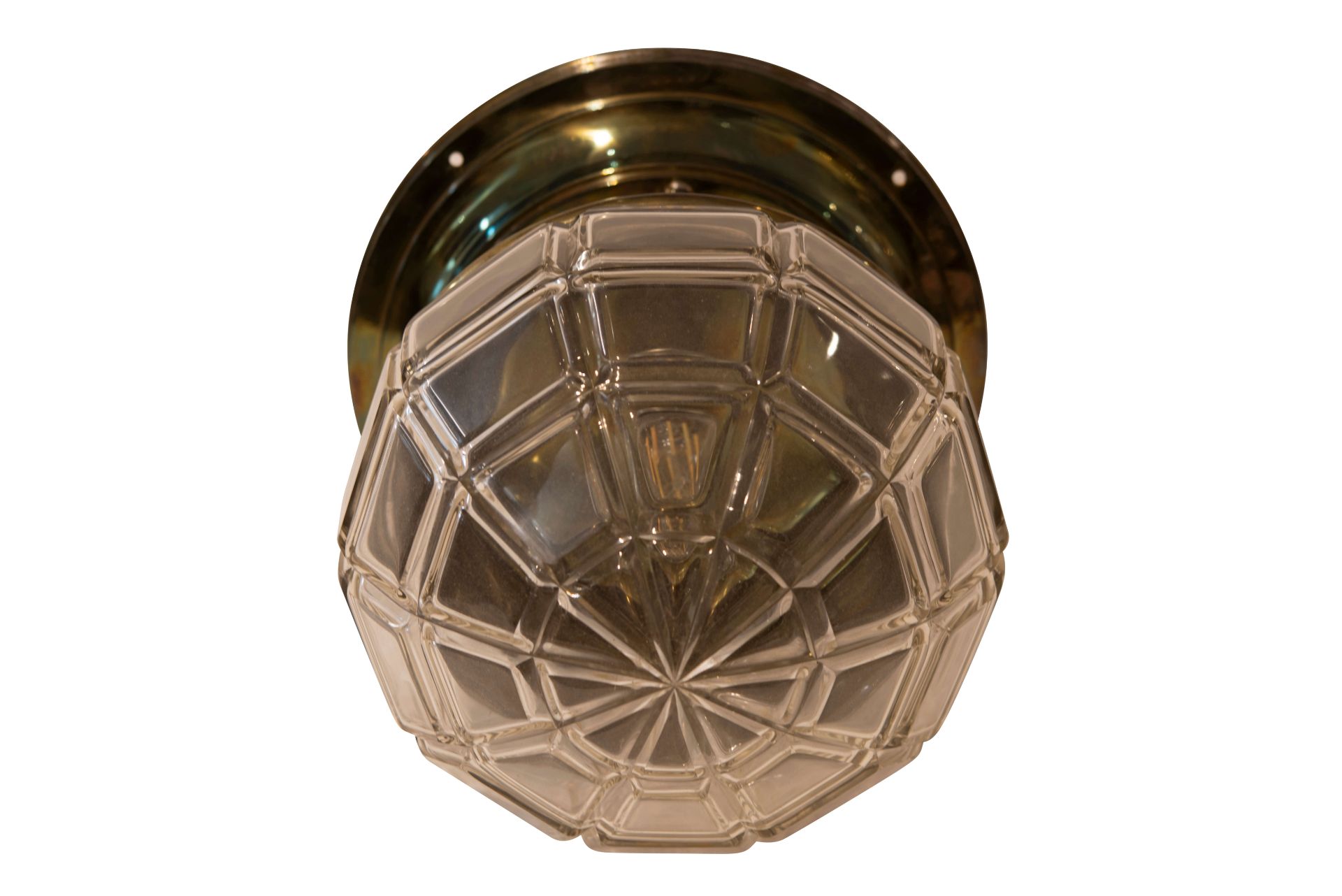 Jugendstil Deckenleuchte  | Art Nouveau Ceiling Light - Bild 3 aus 5