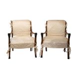 Paar Lounge Sessel vermutlich England Stilmöbel um 1950 | Pair of Lounge Chairs, probably England