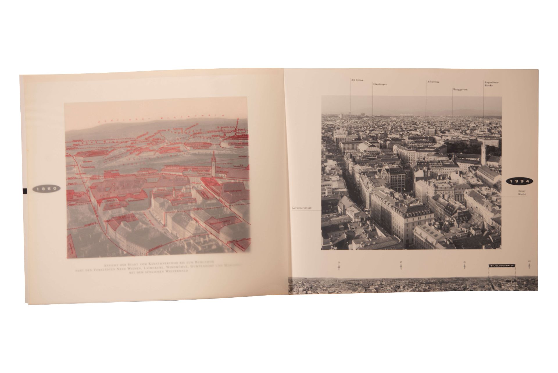 Wien Rundblick vom Stephansdom Bilder begleiten eine Stadt | Vienna Panoramic View From St. Stephen' - Image 4 of 5