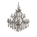 18 armiger Kristallleuchter, Venedig | 18 Arm Crystal Chandelier, Venice