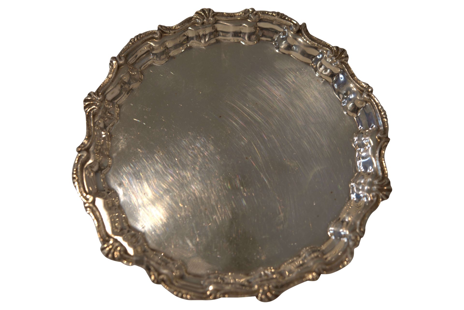 Silber Teller mit Ornament | Silver Plate with Ornament