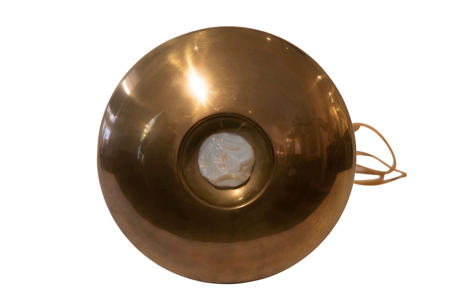 Art Deco Schwammel Tischlampe | Art Deco Sponge Table Lamp - Image 5 of 5