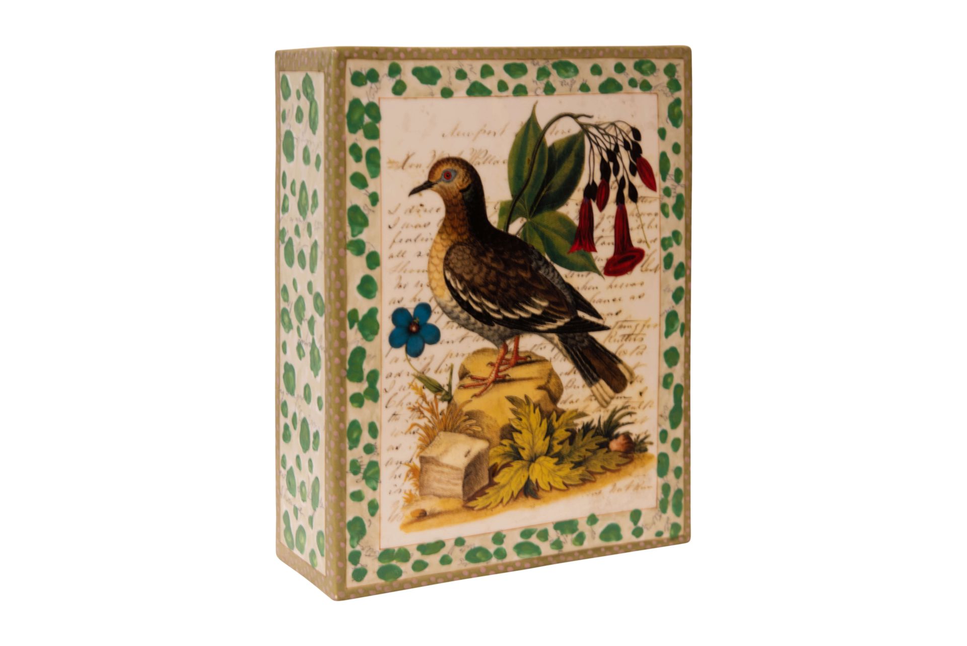 John Derian, New York Vase mit Vogel | John Derian New York Vase with Bird