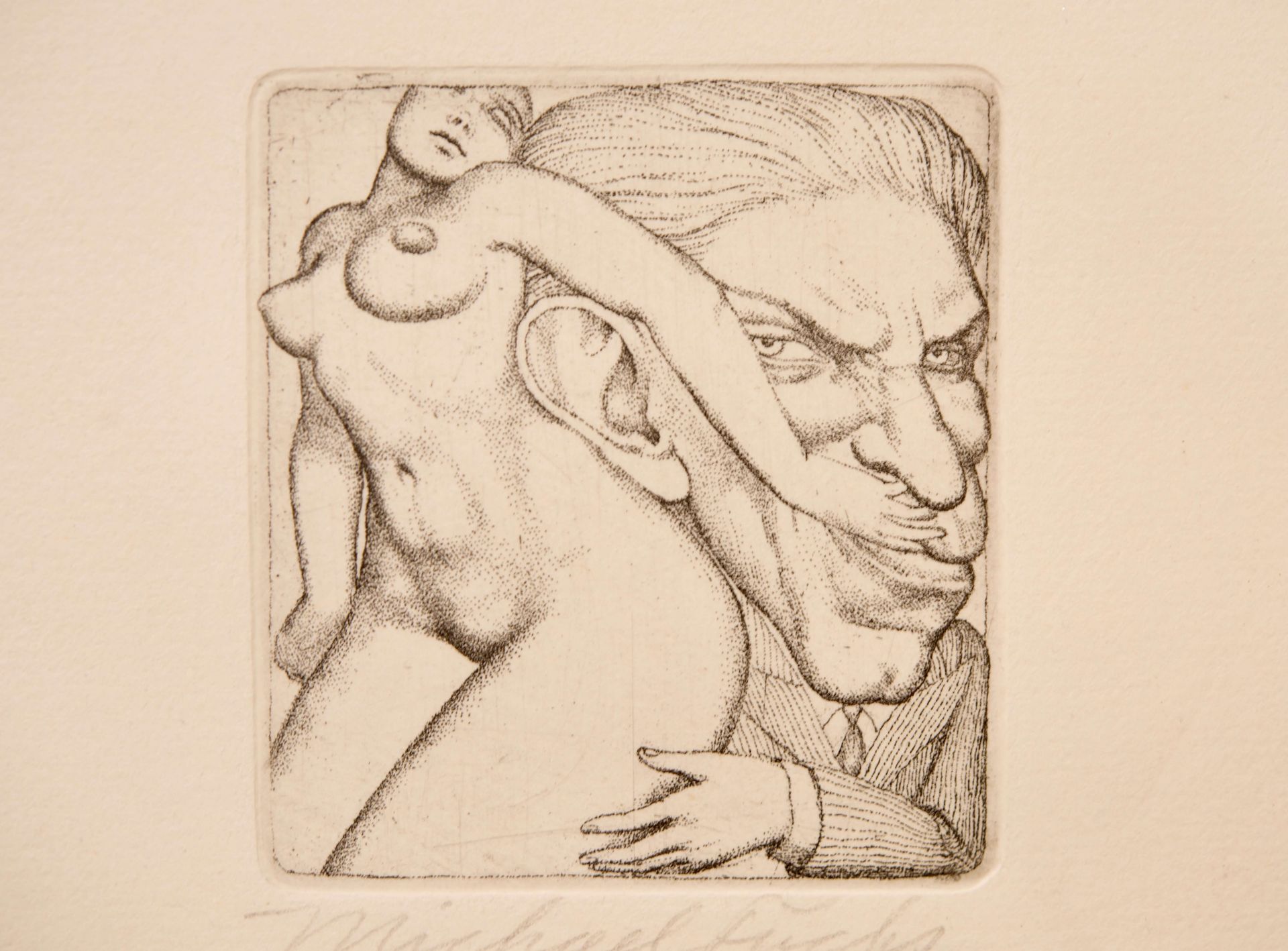 Michael Fuchs 1952, Weiblicher Akt | Michael Fuchs 1952, Female Nude - Bild 2 aus 5