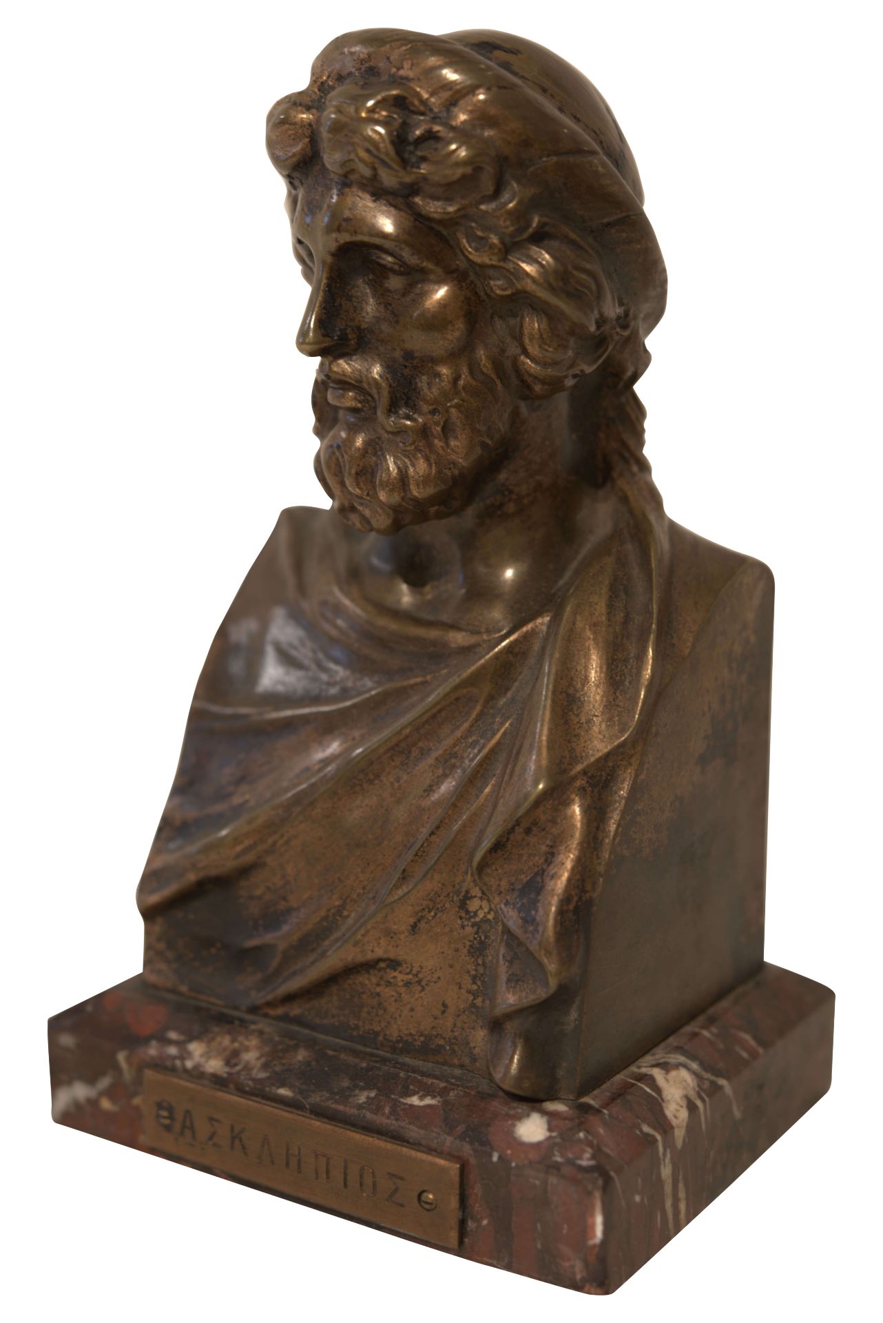 Hans Müller 1873-1937, Büste des Homer | Hans Müller 1873-1937, Bust of Homer - Bild 3 aus 5
