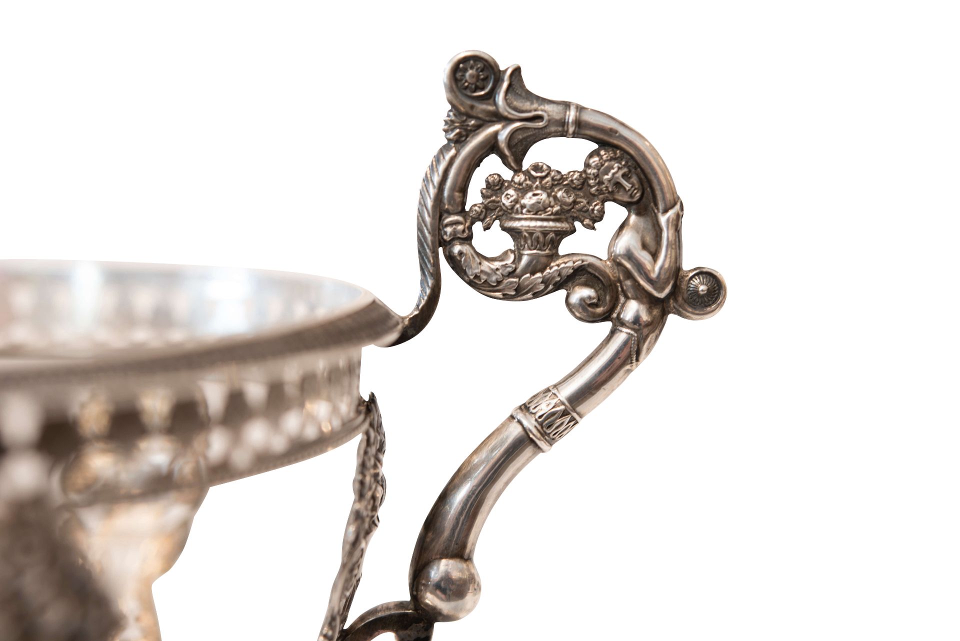 Antikes Silber Drageoirschale, Frankreich XIX | Antique Silver, Drageoir Bowl France XIX c - Image 5 of 5