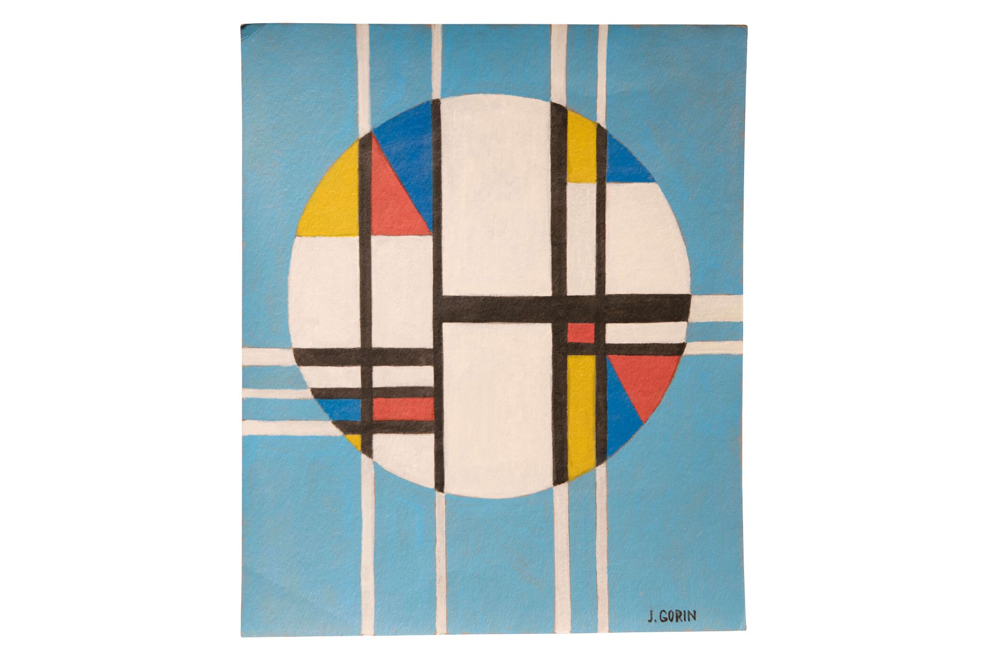 Jean Albert Gorin 1899-1981, Geometrisch-abstrakte Komposition | Jean Albert Gorin 1899-1981, Geomet