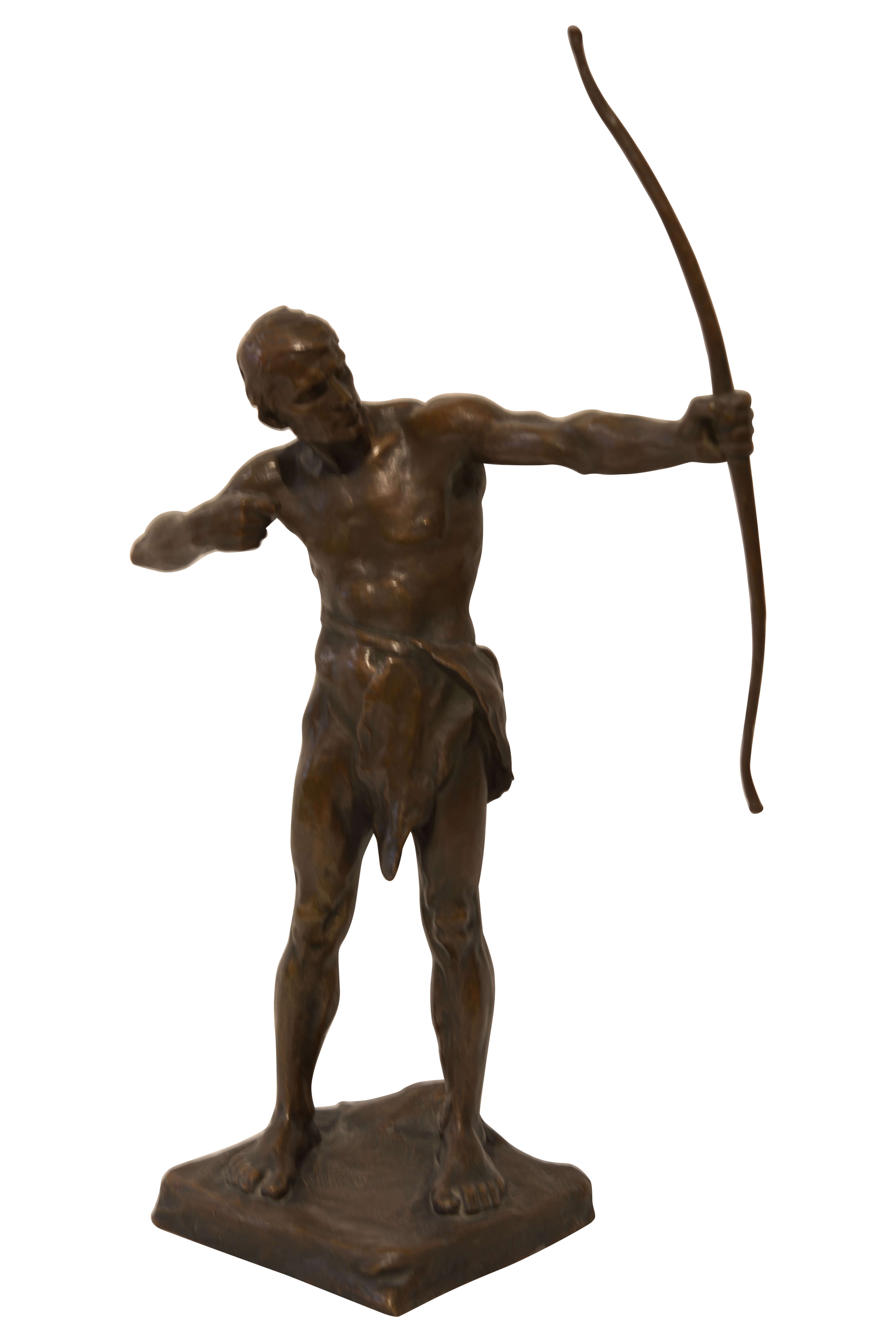 Hans Müller 1873-1937 Bogenschütze um 1920/30 | Hans Müller 1873-1937, Archer, around 1920/30