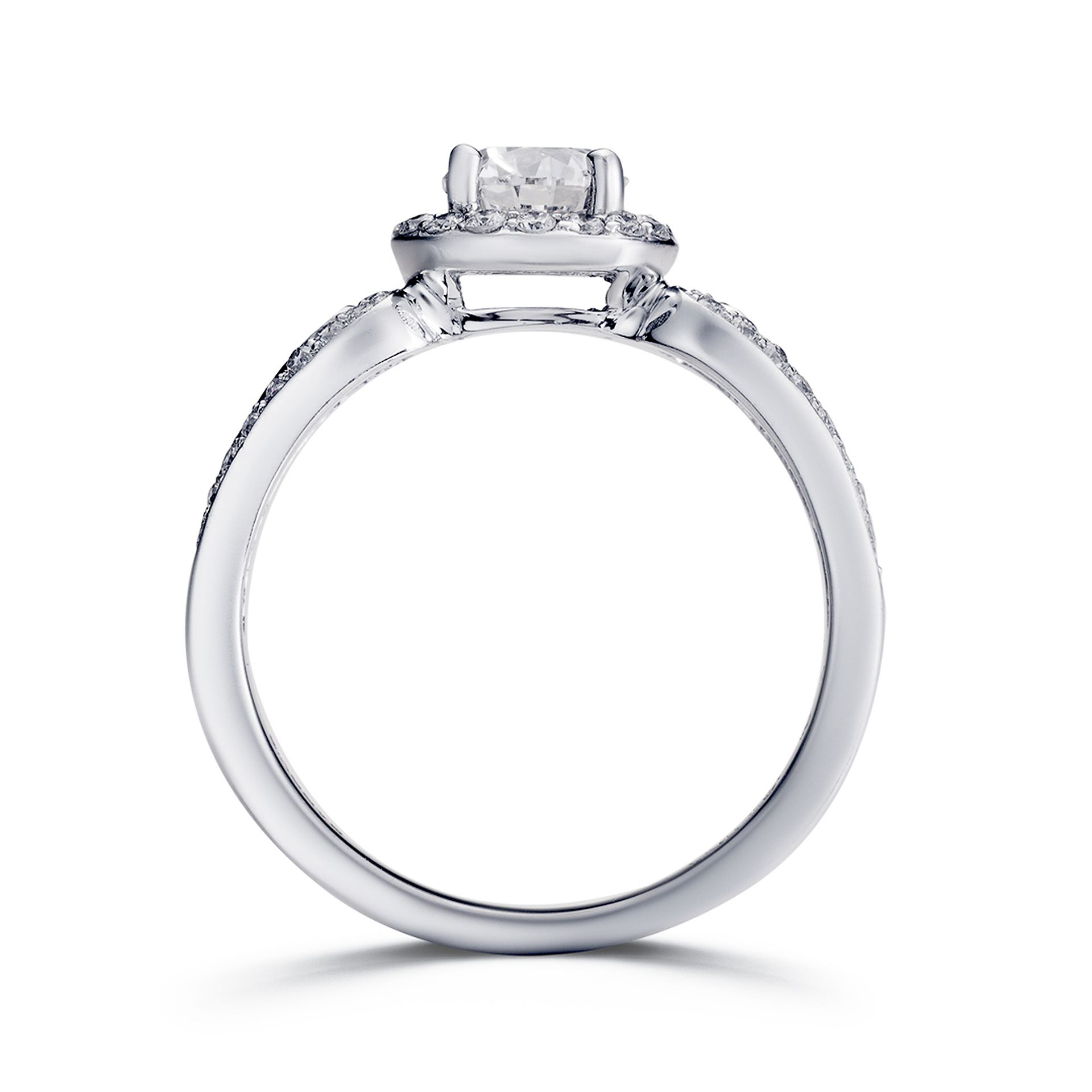 Nickelfreier Verlobungsring aus Gold und Diamanten | Nickel Free Gold and Diamond Engagement Ring - Image 3 of 3