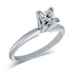 Kanadischer Diamant-Verlobungsring Prinzessschliff 0,5 Karat | Canadian Diamond Engagement Ring Prin