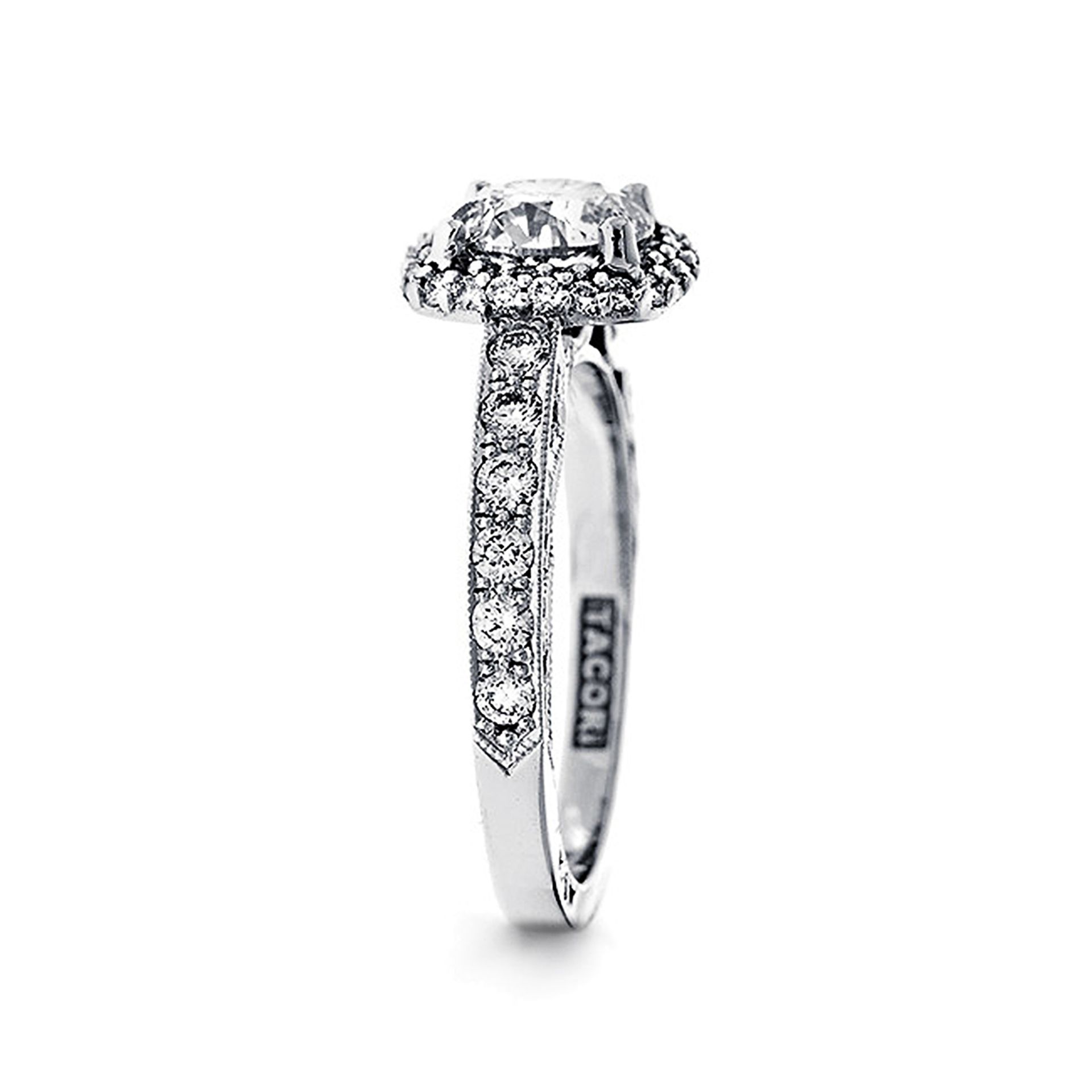 Verlobungsring 18 Karat Weißgold und Diamant | Engagement Ring 18 Karat White Gold and Diamond - Bild 3 aus 4