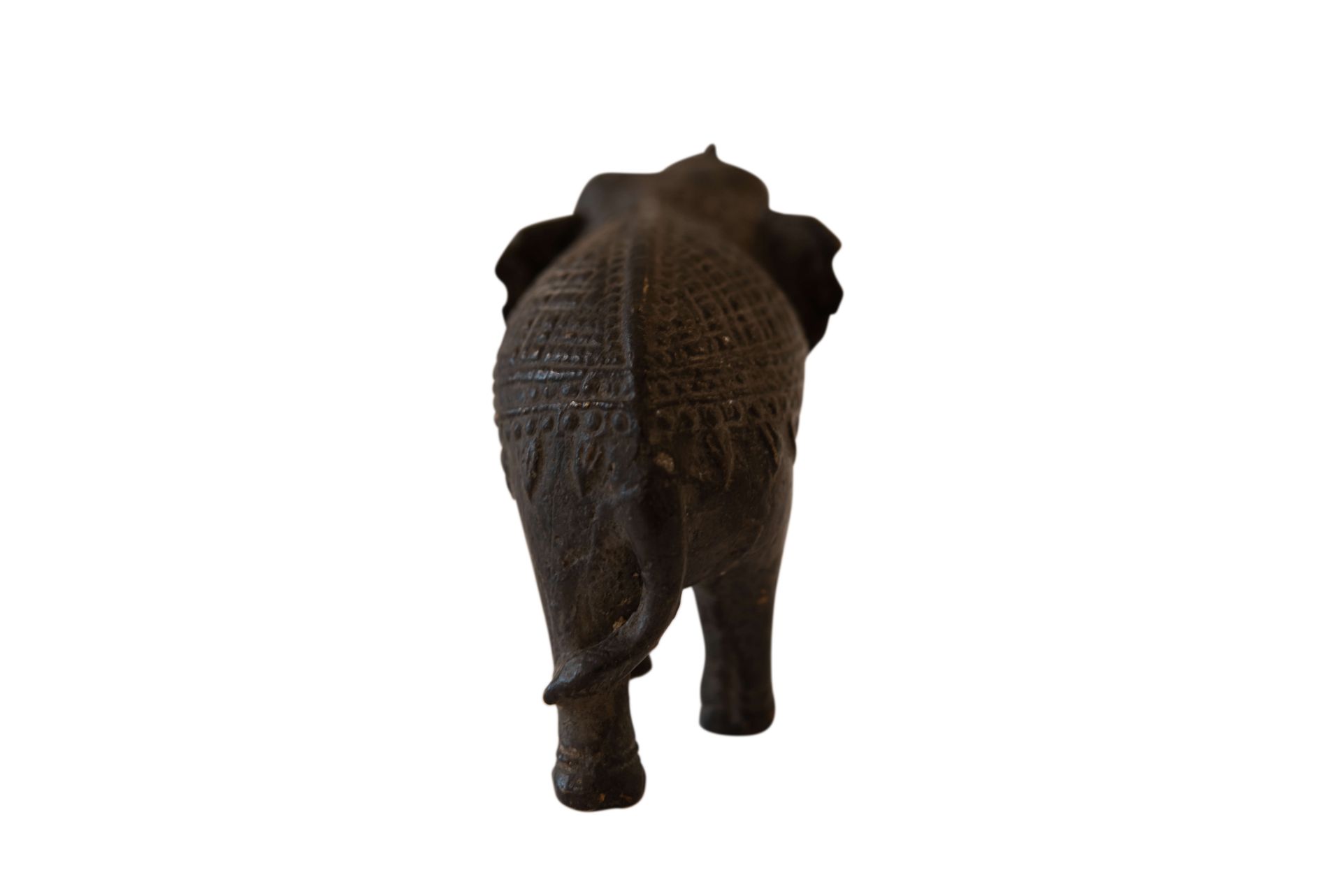 Figur eines Elefanten aus Bronze | Bronze Elephant - Image 3 of 5