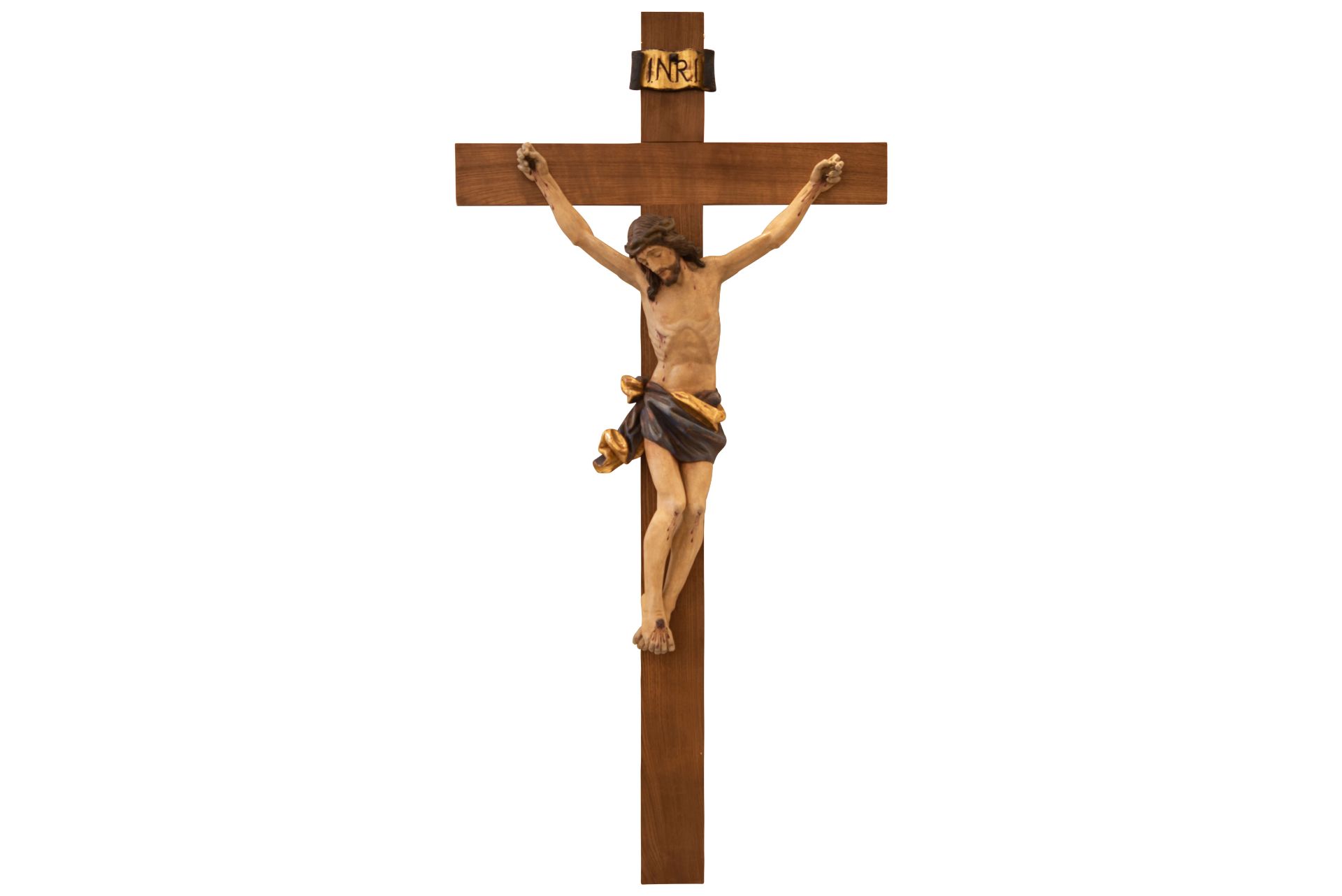 Großes Kruzifix mit Jesus | Large Crucifix with Jesus - Bild 6 aus 6