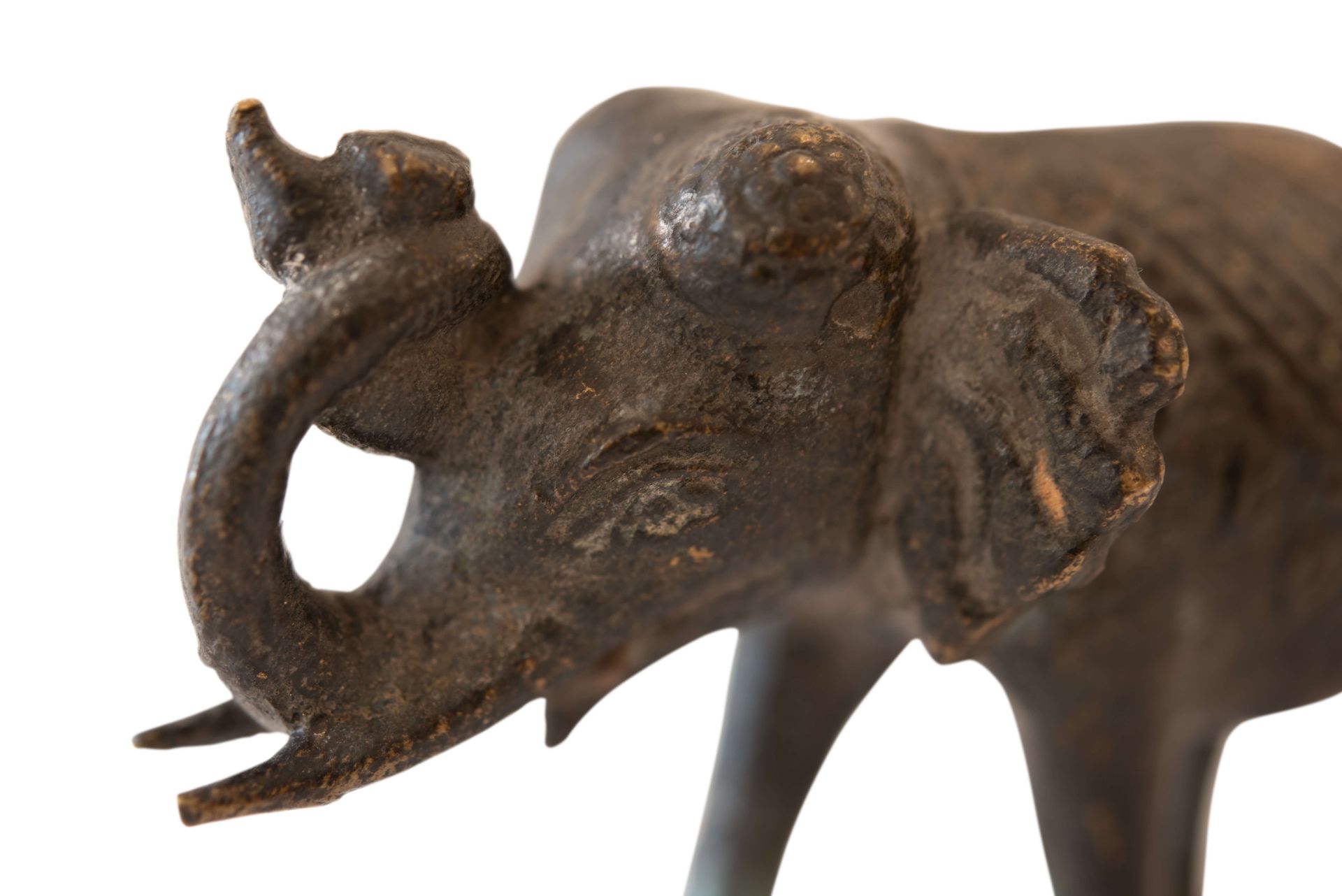 Figur eines Elefanten aus Bronze | Bronze Elephant - Image 5 of 5