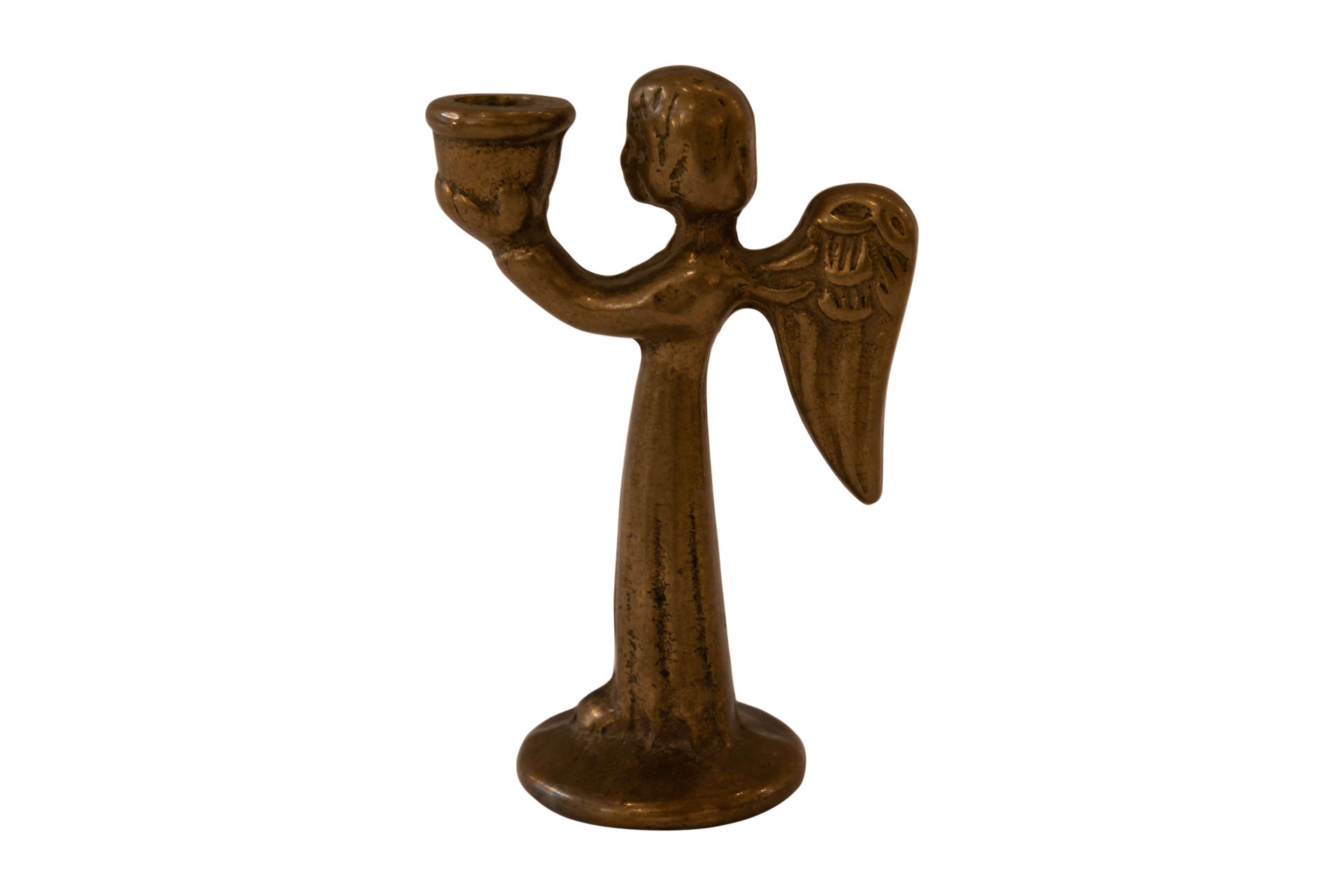 Kerzenhalter Engel aus Messing | Candle Holder Angel