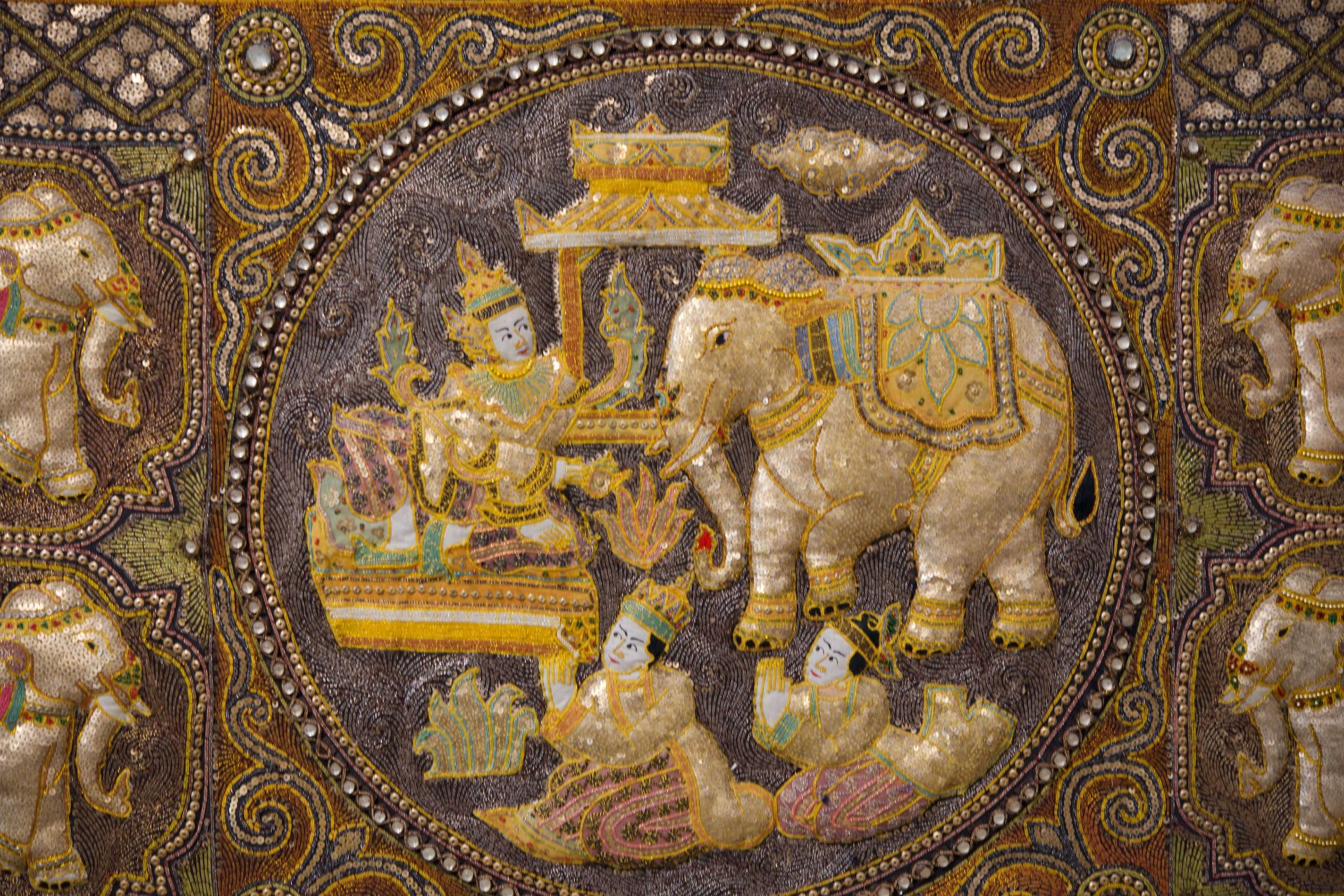 Antiker Kalaga Gobelin | Antique Kalaga tapestry - Image 3 of 5