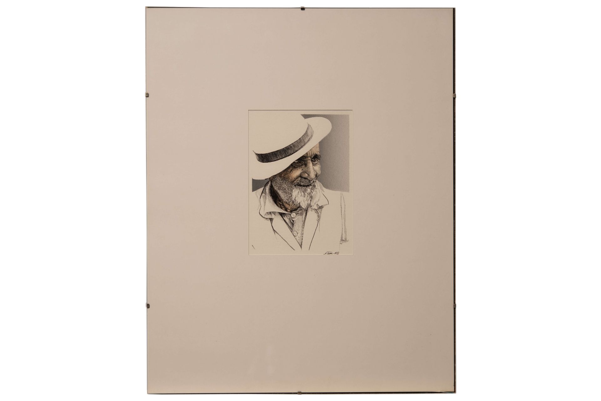 A. Turner Porträt eines Mannes  | A. Turner portrait of a man