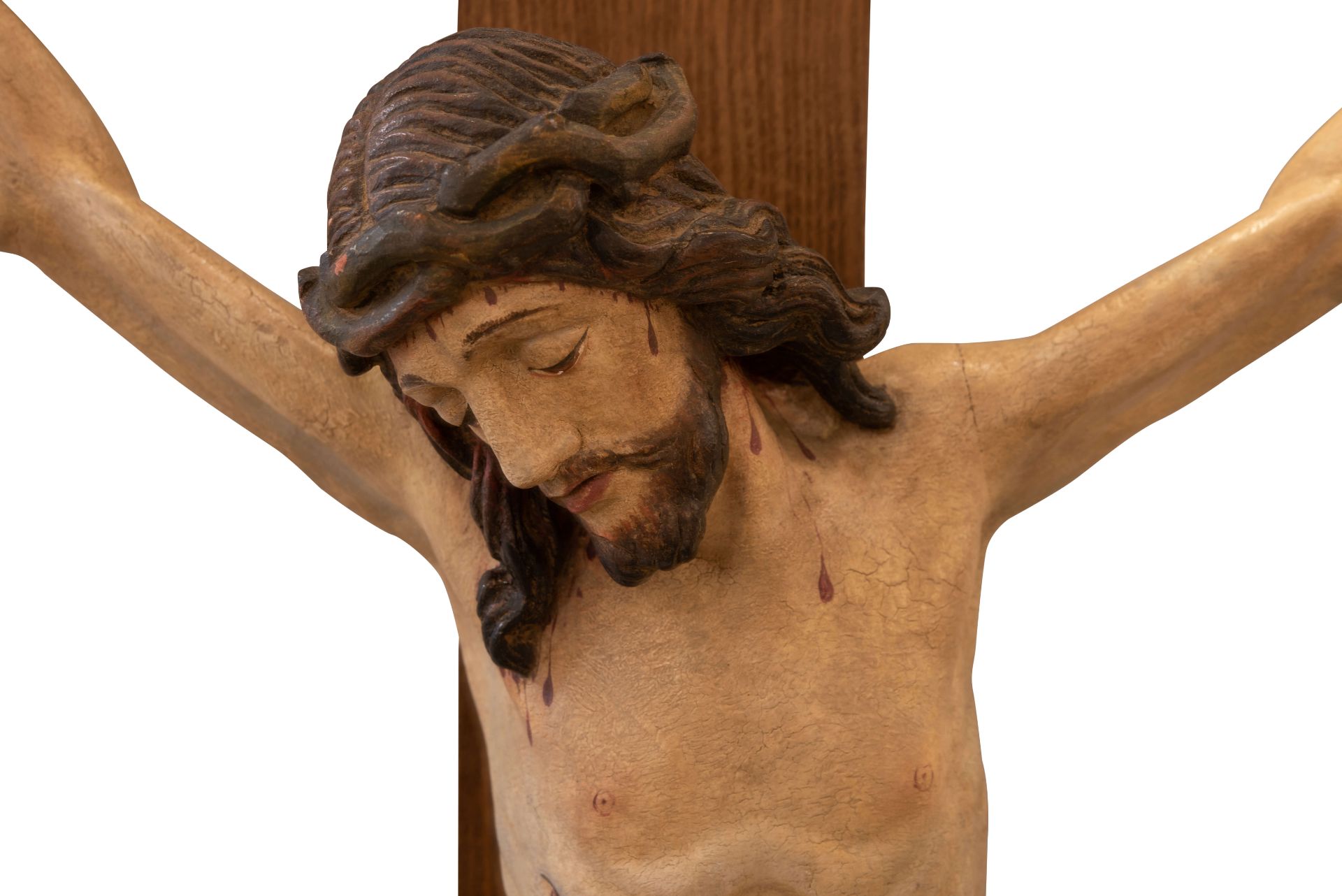 Großes Kruzifix mit Jesus | Large Crucifix with Jesus - Bild 3 aus 6