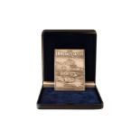 Versilberte Plakette | Silver Plated Plaque