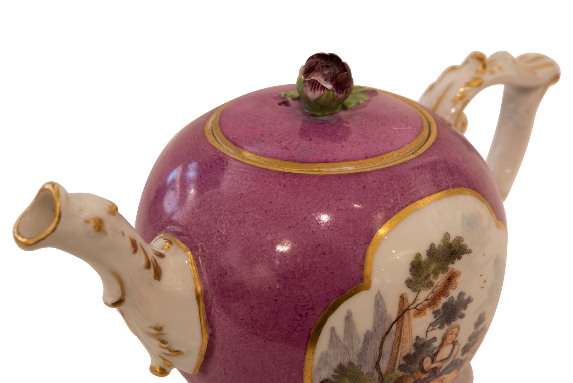 Meissen 1765, Kleine Teekanne |Meissen 1765, Small Teapot - Image 4 of 5