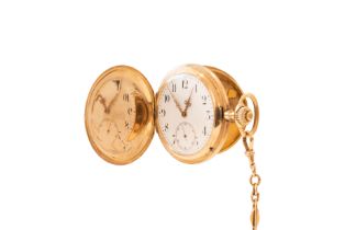 IWC Taschenuhr mit Taschenuhrkette|IWC Pocket Watch with Chain