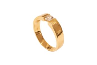 Ring GG mit einem Brillanten|Ring with one Brilliant-Cut Diamond