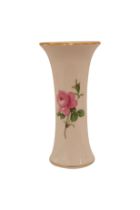 Meissen Stangenvase mit Rose|Meissen Stem Vase with Rose