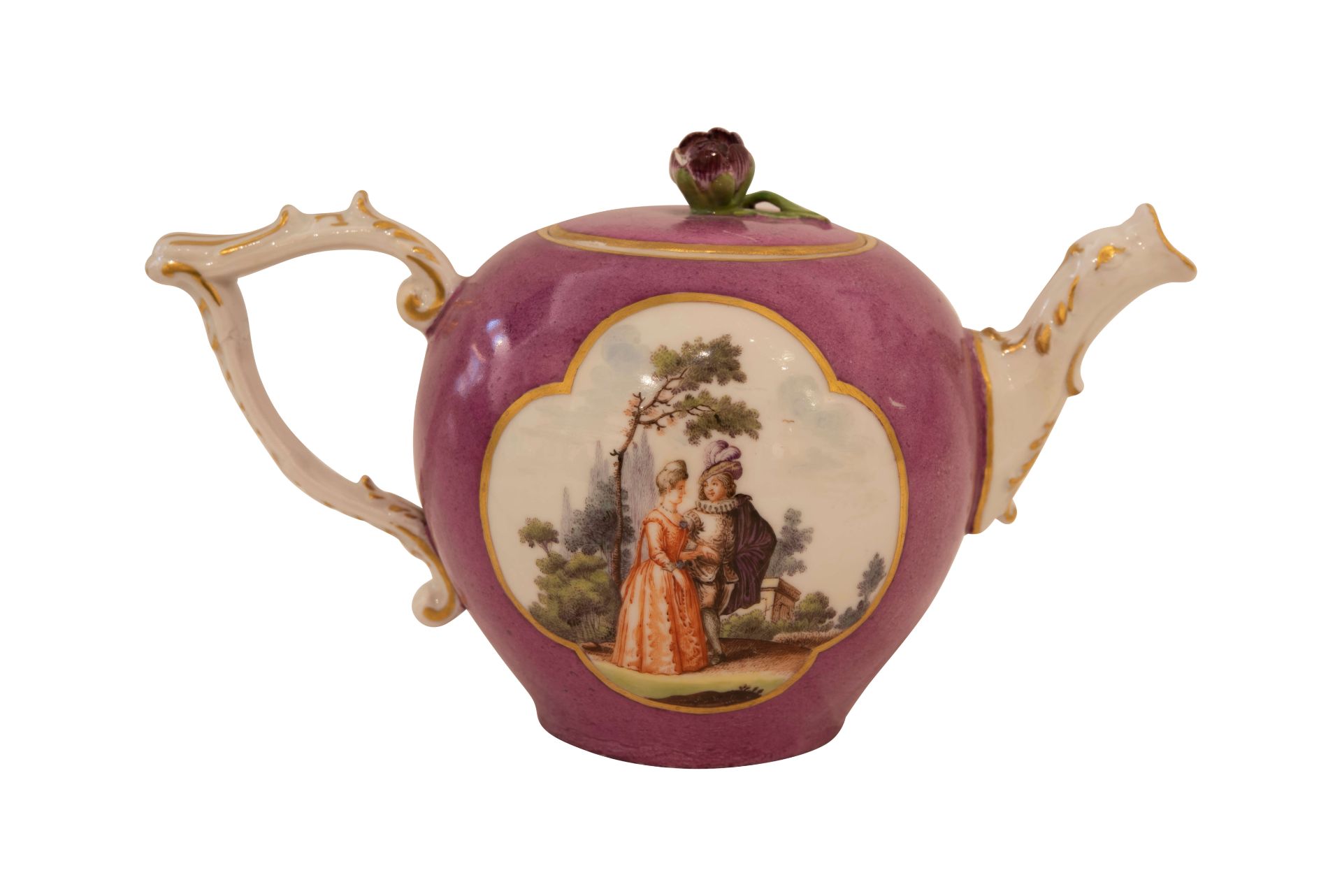 Meissen 1765, Kleine Teekanne |Meissen 1765, Small Teapot - Image 2 of 5